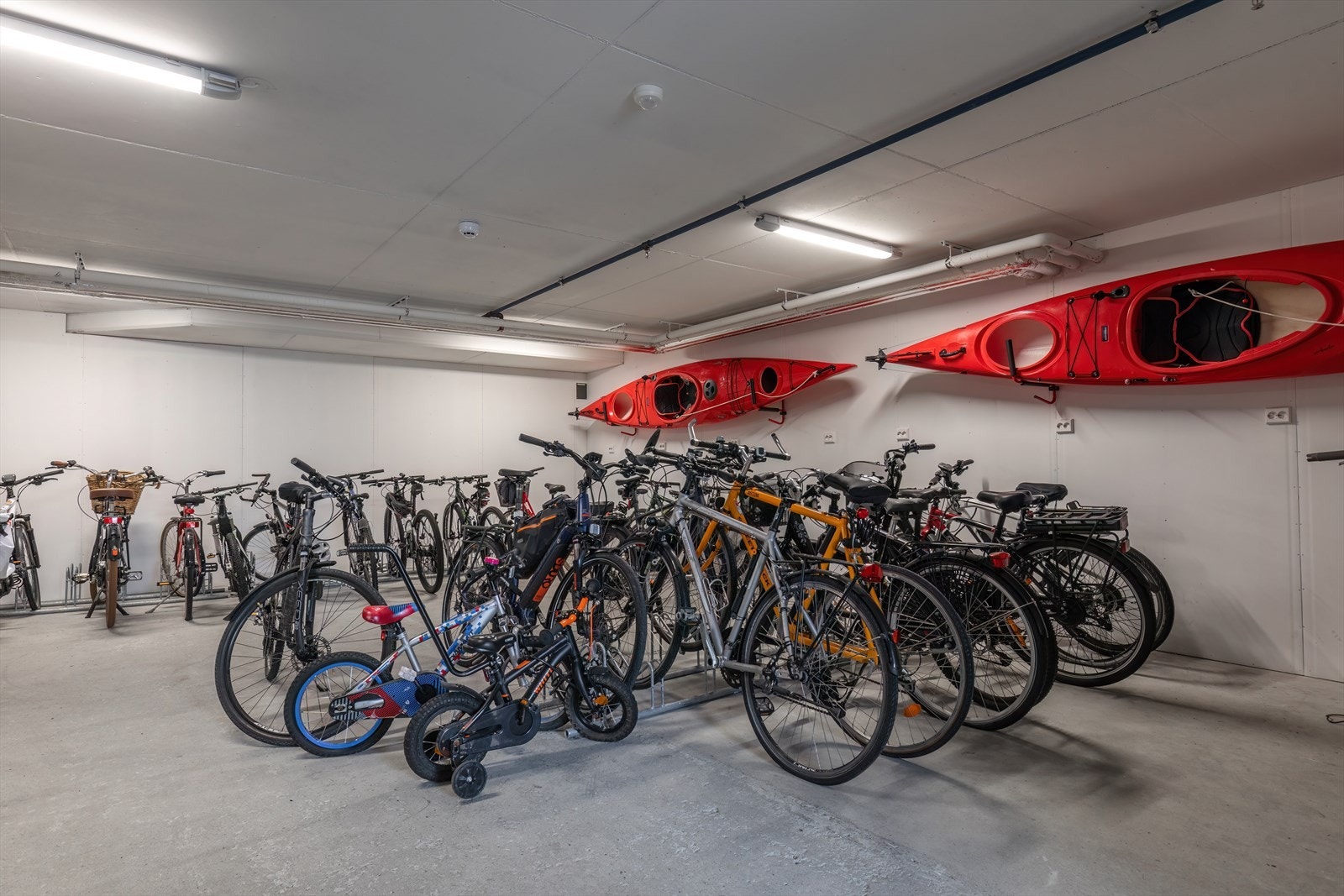 Fellesareal - sykkelparkering Galleribilde
