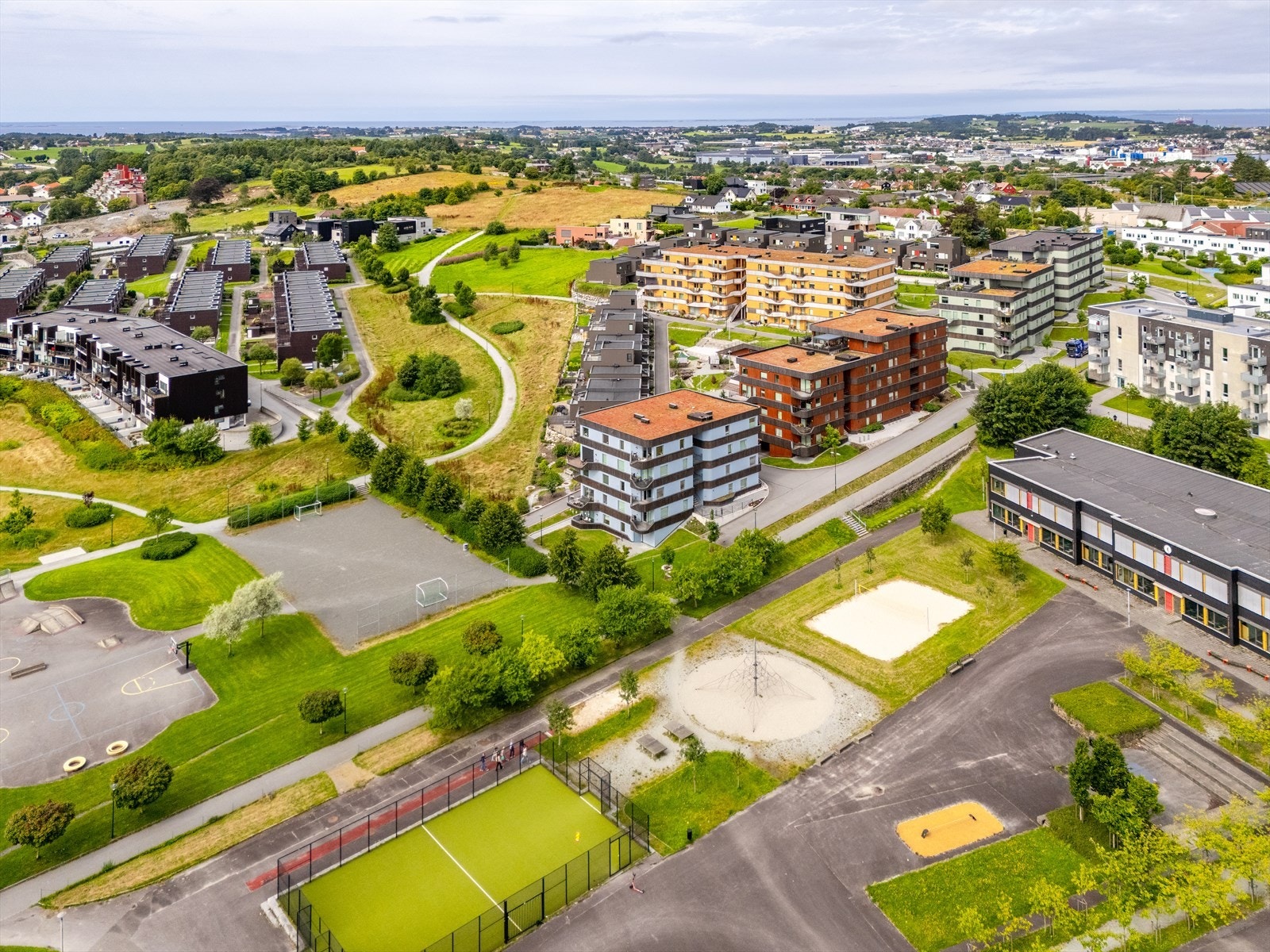 Luftfoto Galleribilde