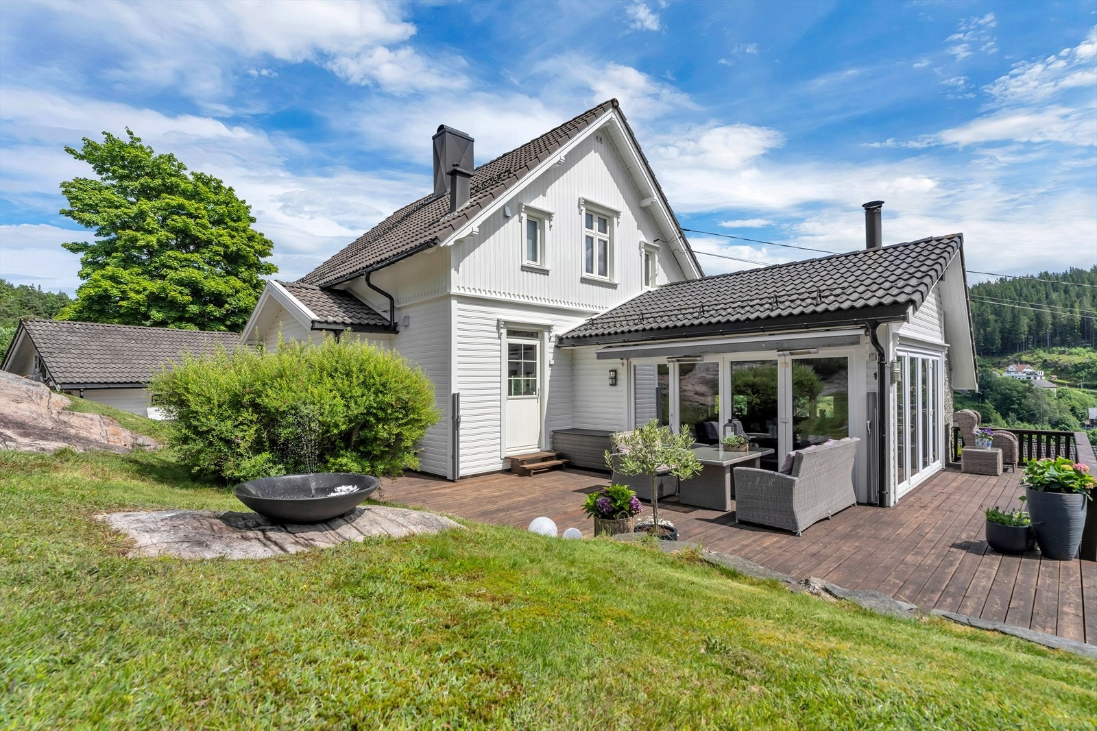 Meget godt vedlikeholdt fasade Galleribilde