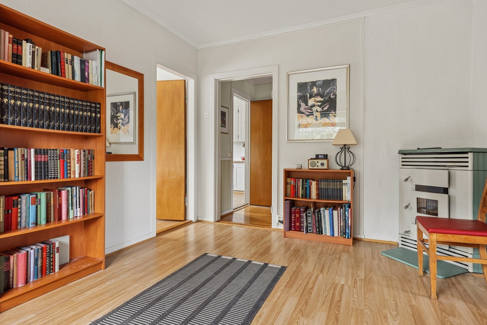 Perfekt som et oppholdsareal for den som ønsker å trekke seg litt tilbake og nyte roligere omgivelser. Galleribilde