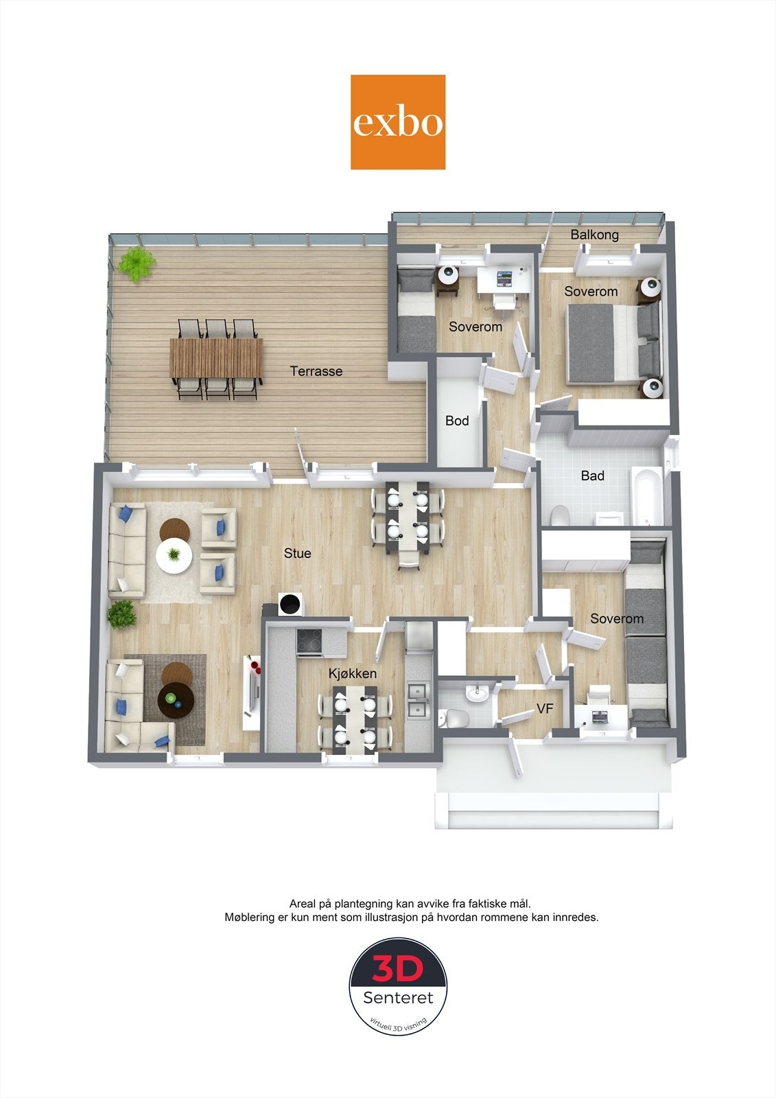 Plantegning hovedplan Galleribilde