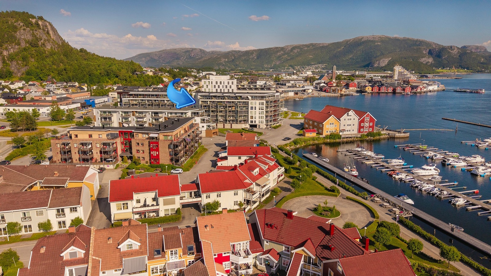 Urban komfort møter maritime omgivelser på byens vestside Galleribilde