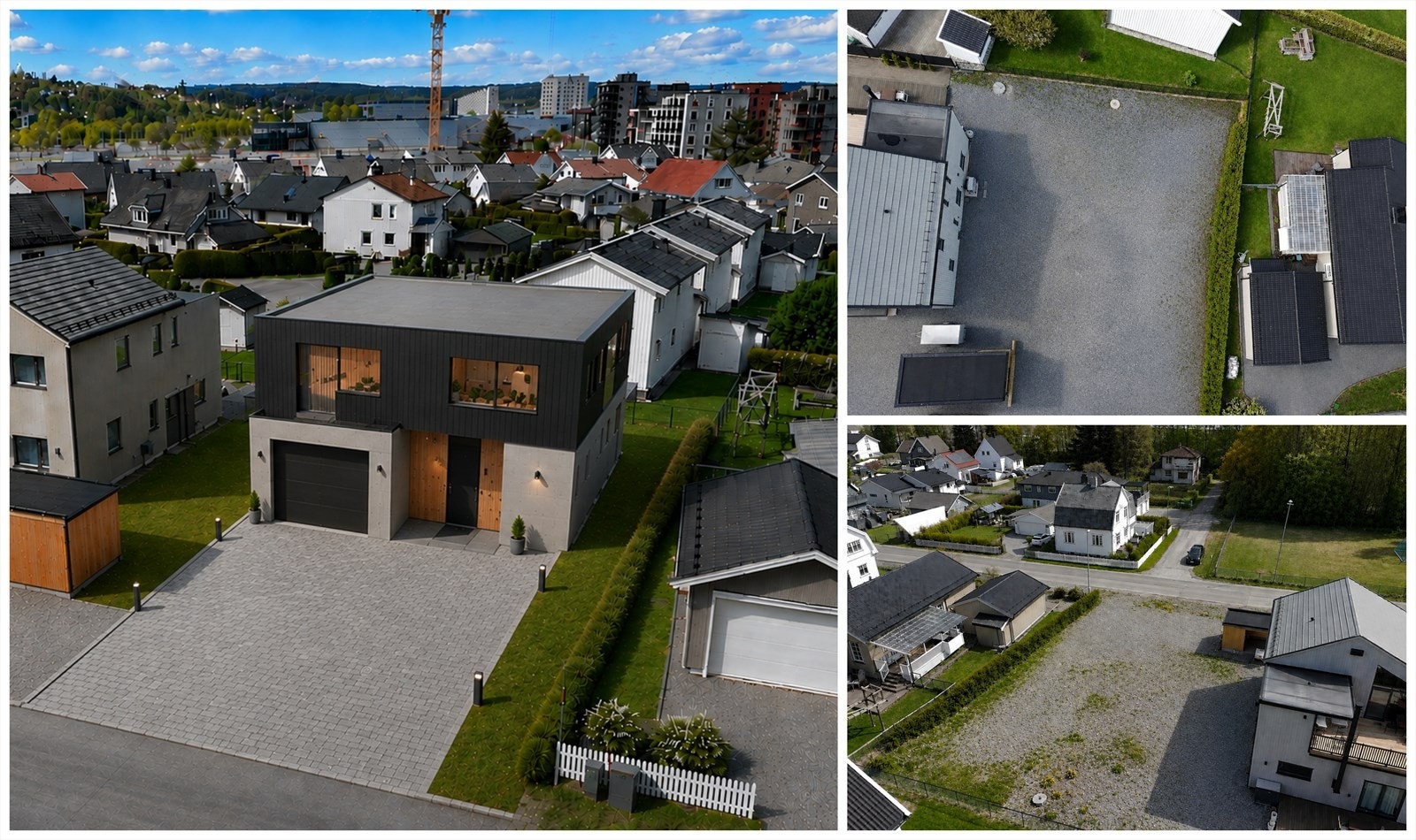 Havnegata 11A - Flat, og mer eller mindre byggeklar, boligtomt med god beliggenhet sentralt i Lillestrøm. Bildene er AI-generert ment for illustrasjon Galleribilde