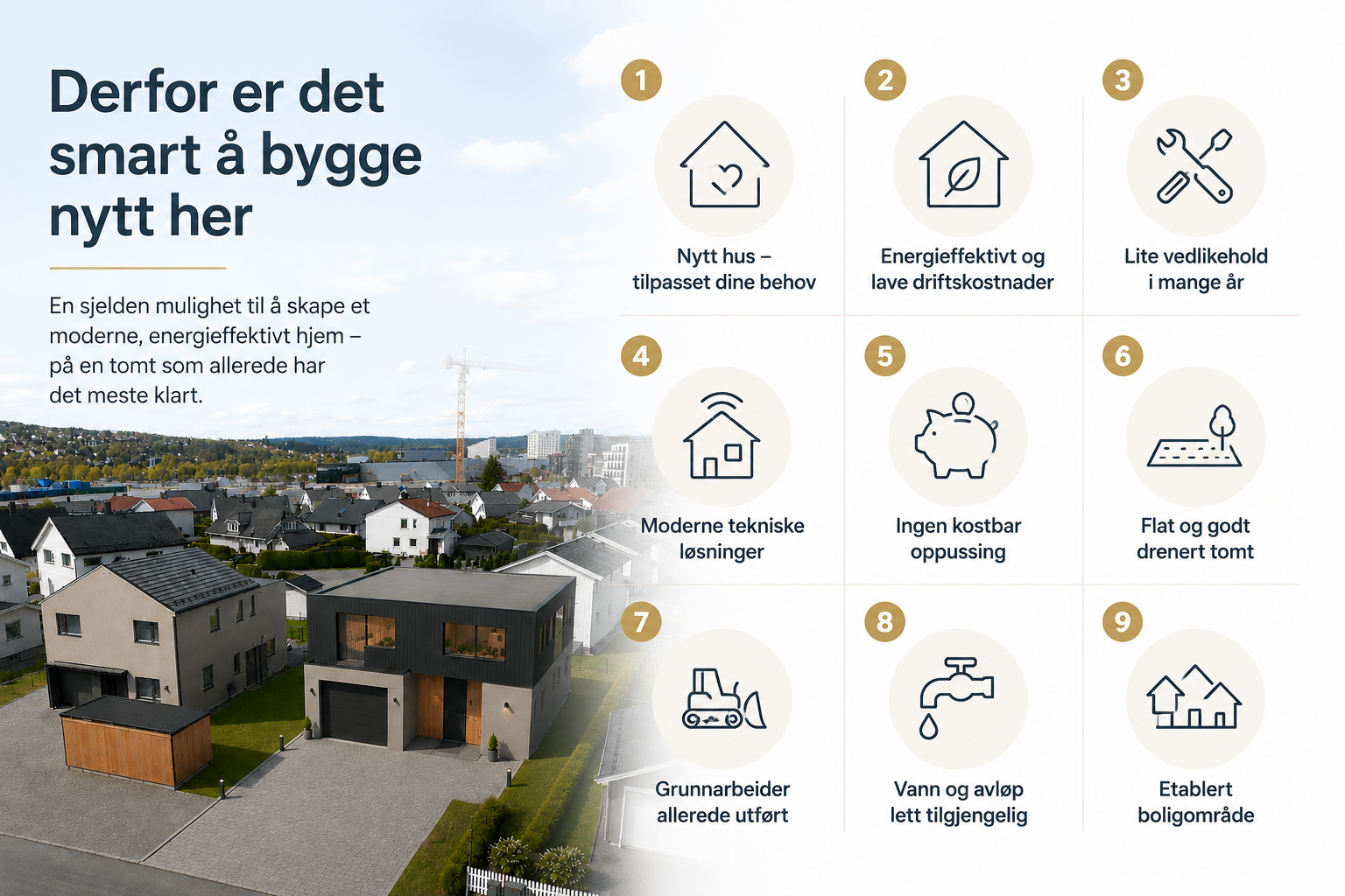 Hvorfor ikke bygge et helt nytt hus? Galleribilde