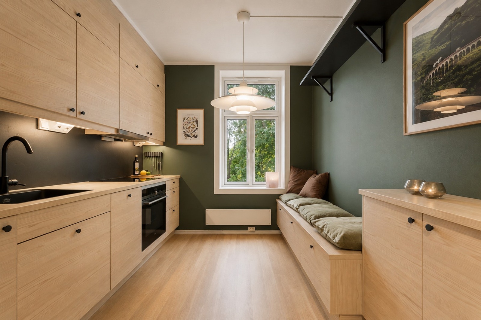 Moderne Sigdal-kjøkken fra 2019. Galleribilde