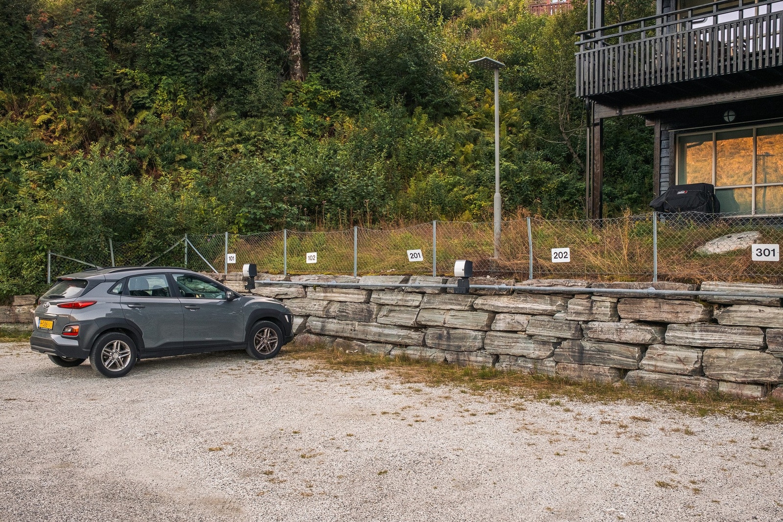 Fast parkeringsplass Galleribilde