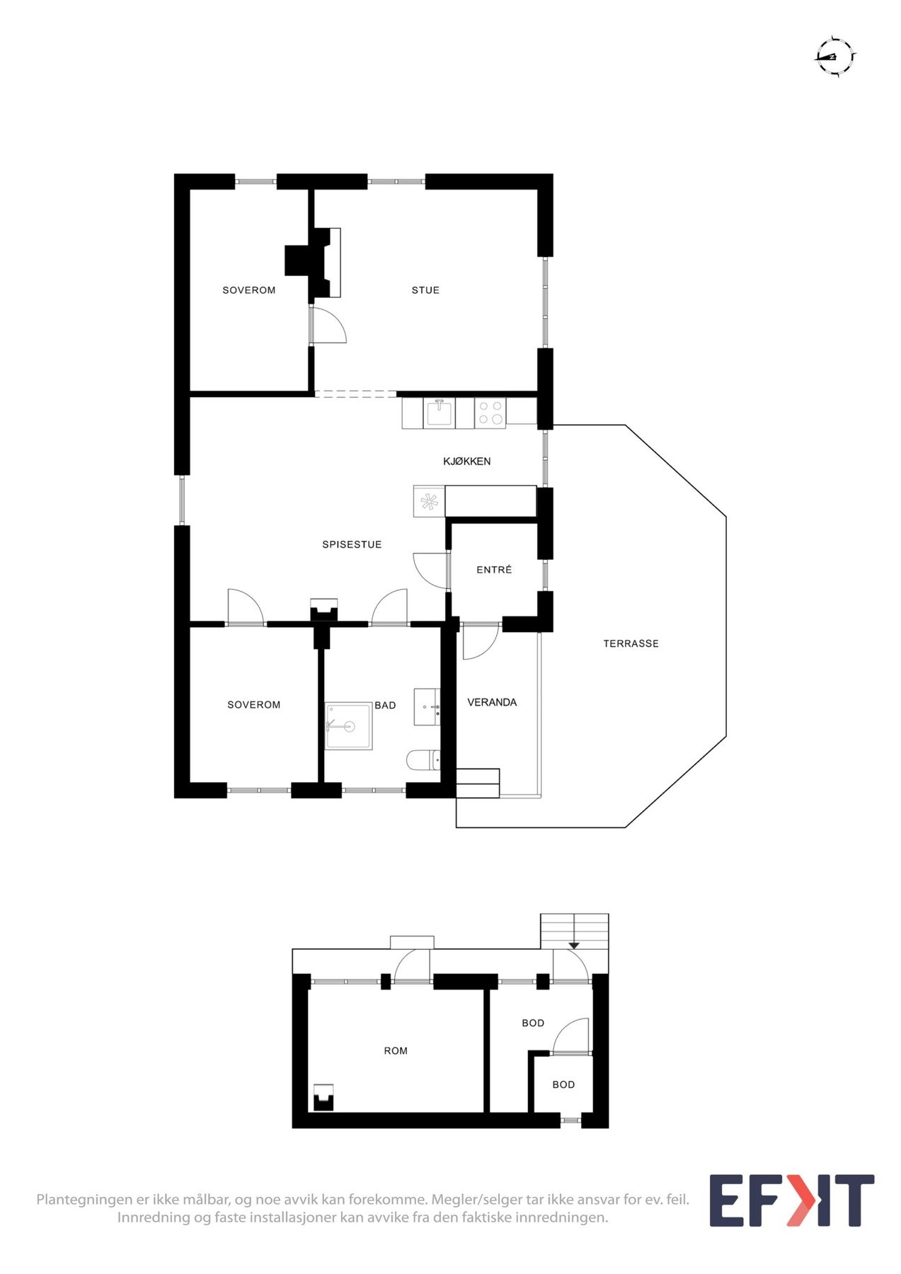 Plantegninger Gjølmyrvegen 169 Galleribilde