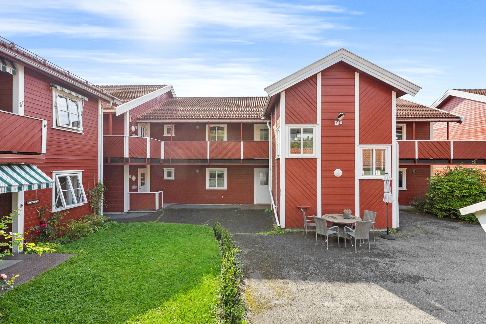 Et hyggelig og sosialt sameie med 14 leiligheter Galleribilde