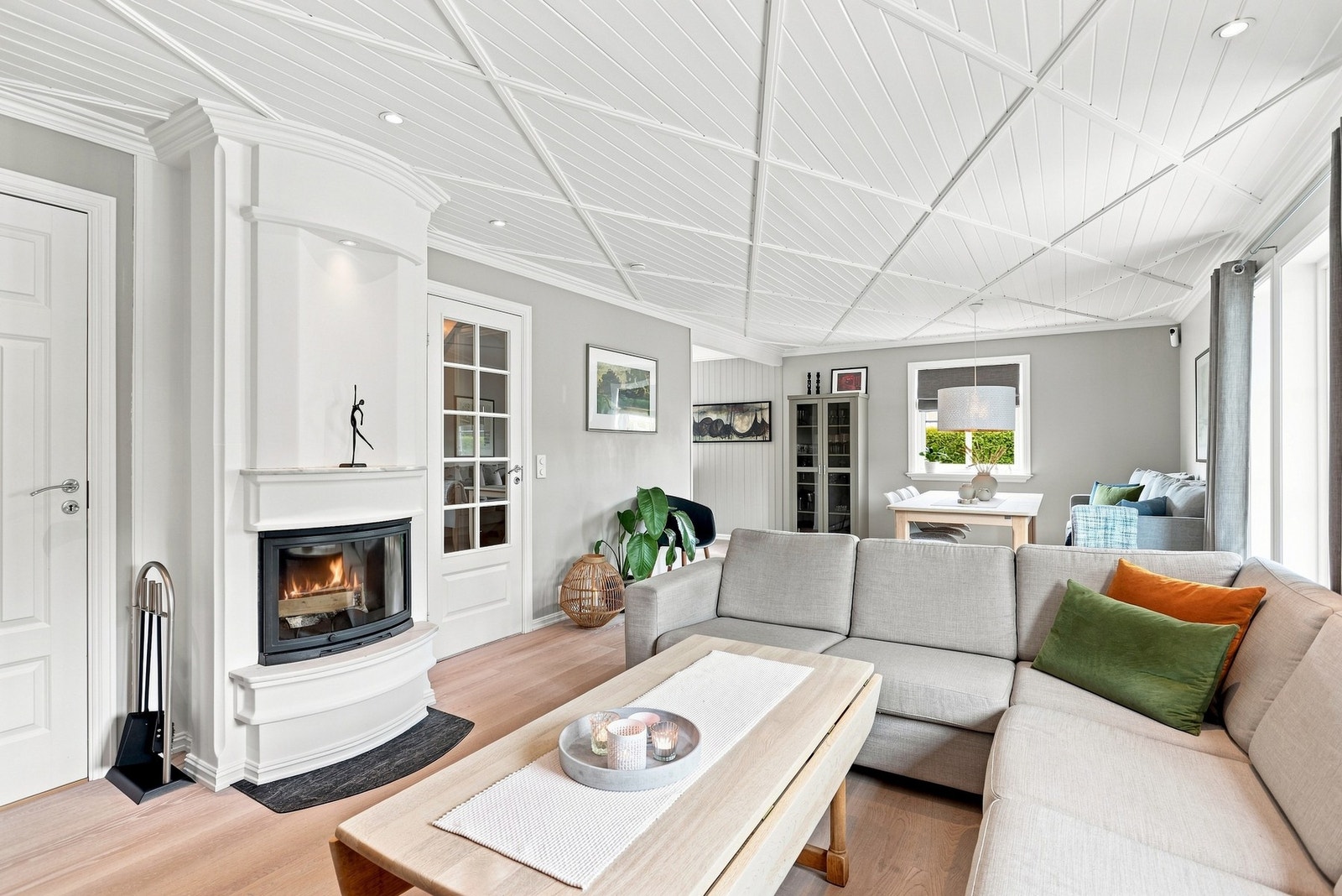 Flott peis som varmer godt på kalde dager. Galleribilde