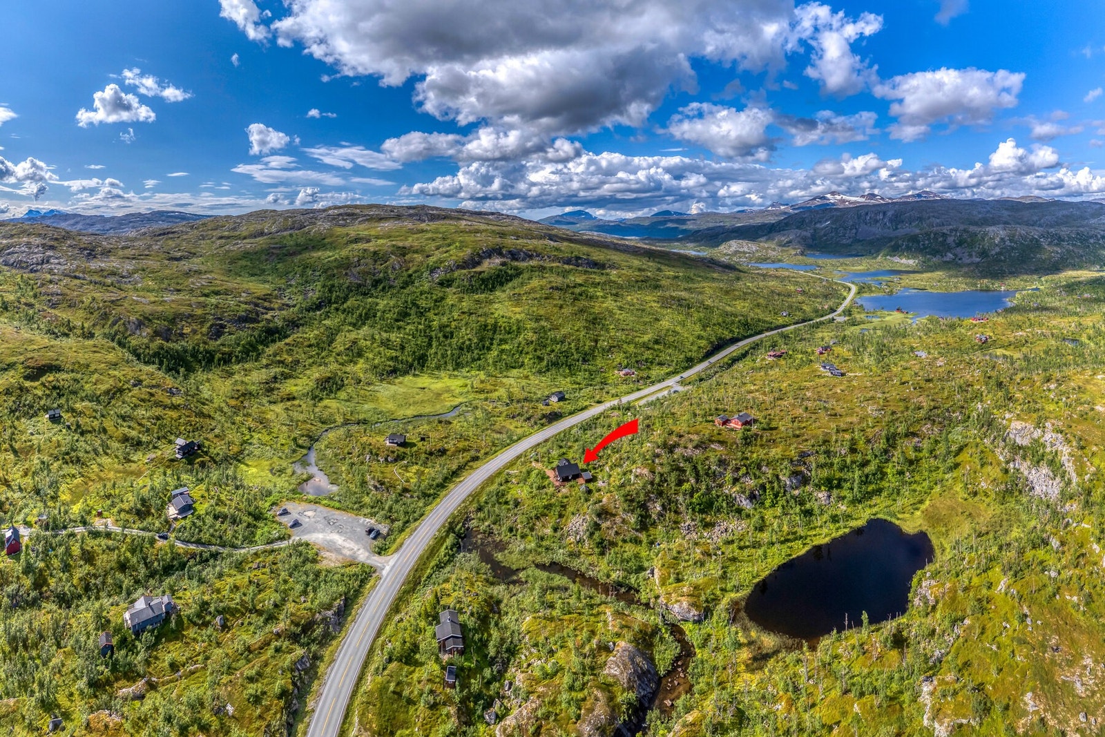 Et utmerket utgangspunkt for friluftsliv året rundt. Galleribilde