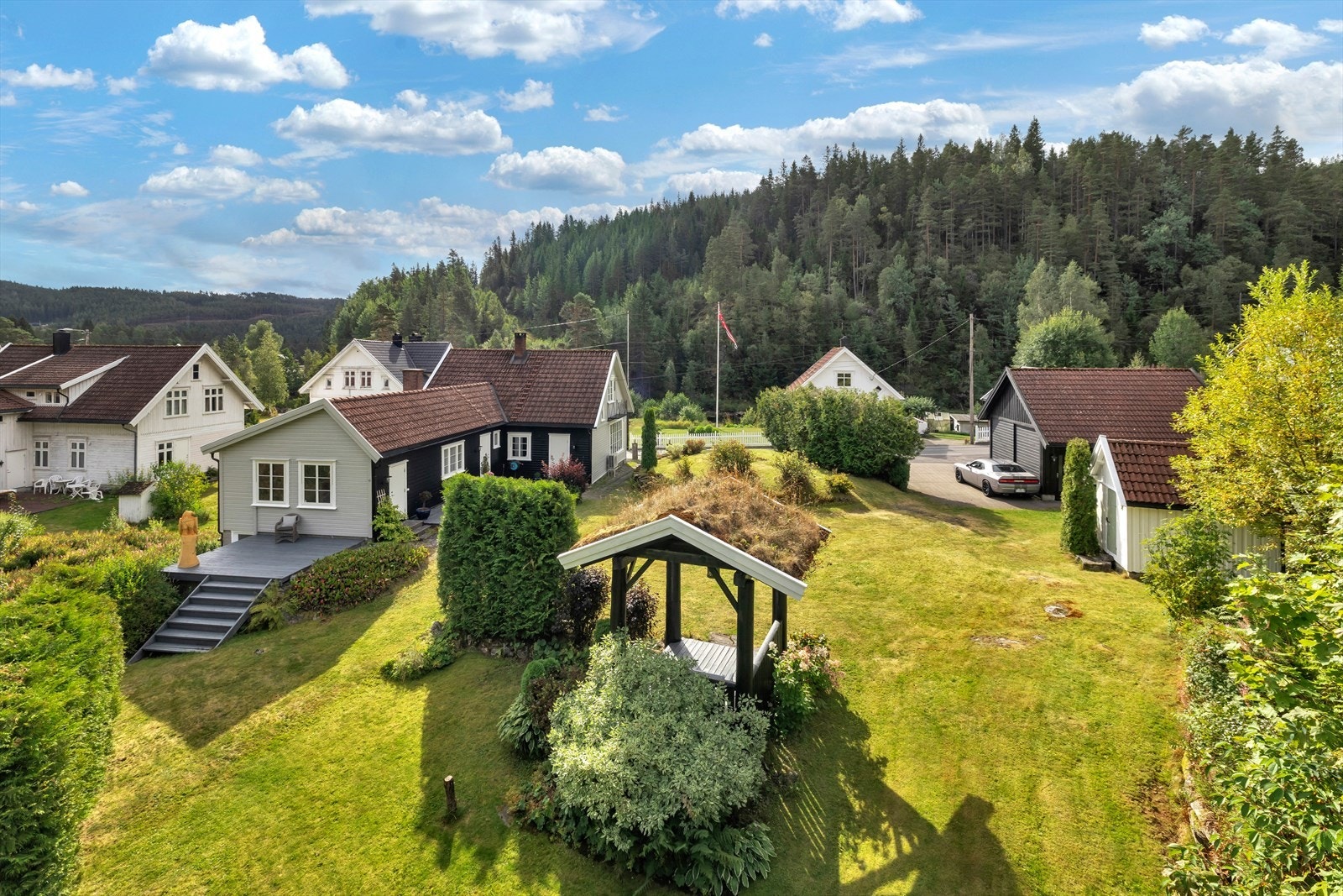 Hagen har plass til flere oppholdsarealer Galleribilde