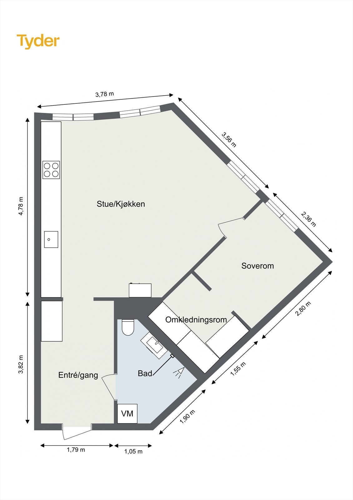Plantegning. Galleribilde