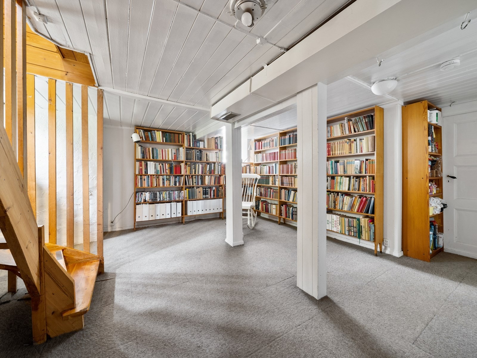 Kjelleren består av diverse bodareal, vaskekjeller m.m. Galleribilde