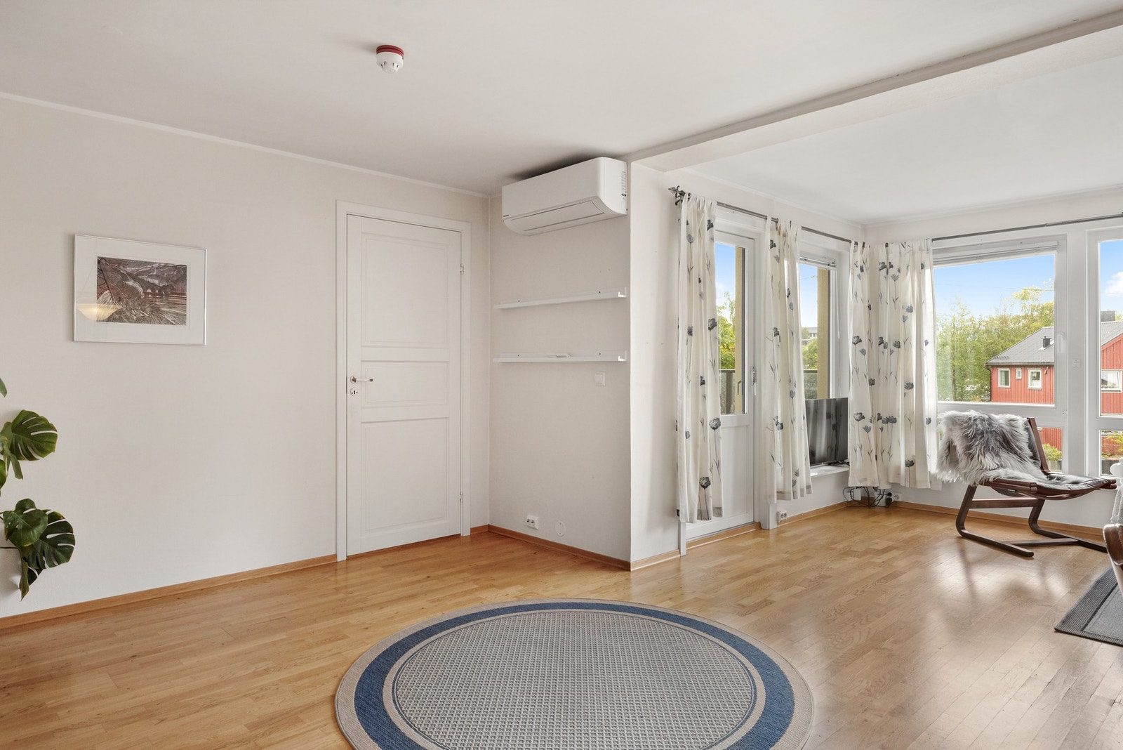 Oppvarming via elektrisitet og varmepumpe. Galleribilde