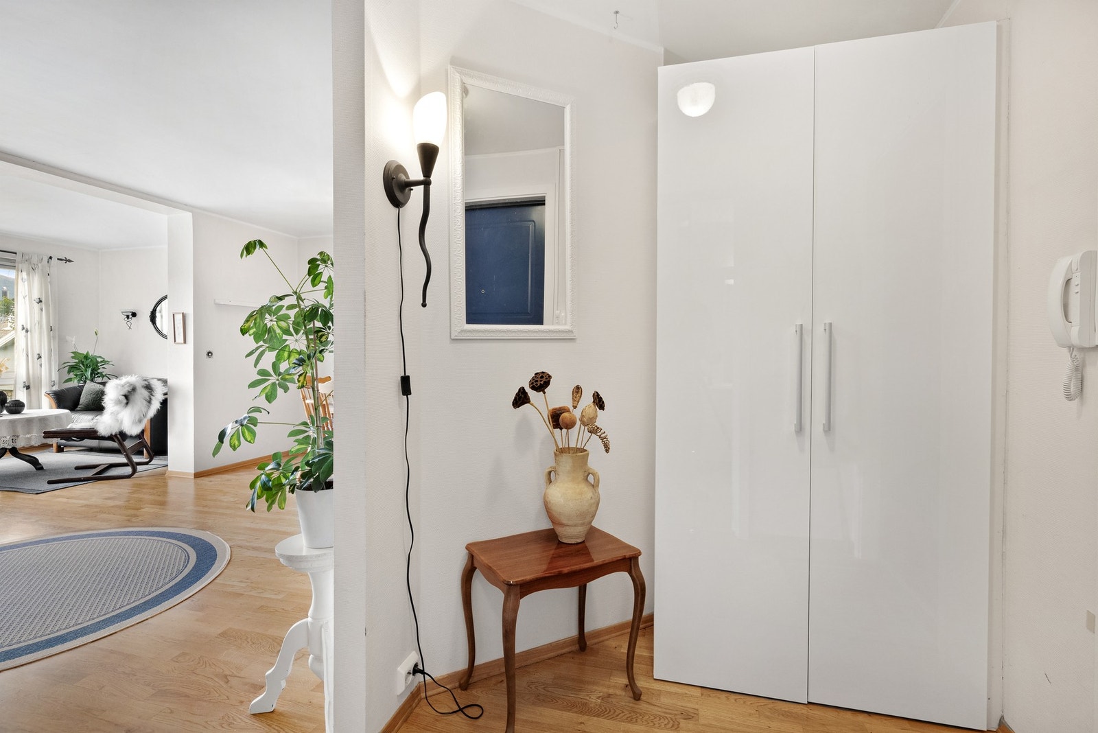 Borettslaget har kollektiv avtale med NTE/Altibox. Galleribilde