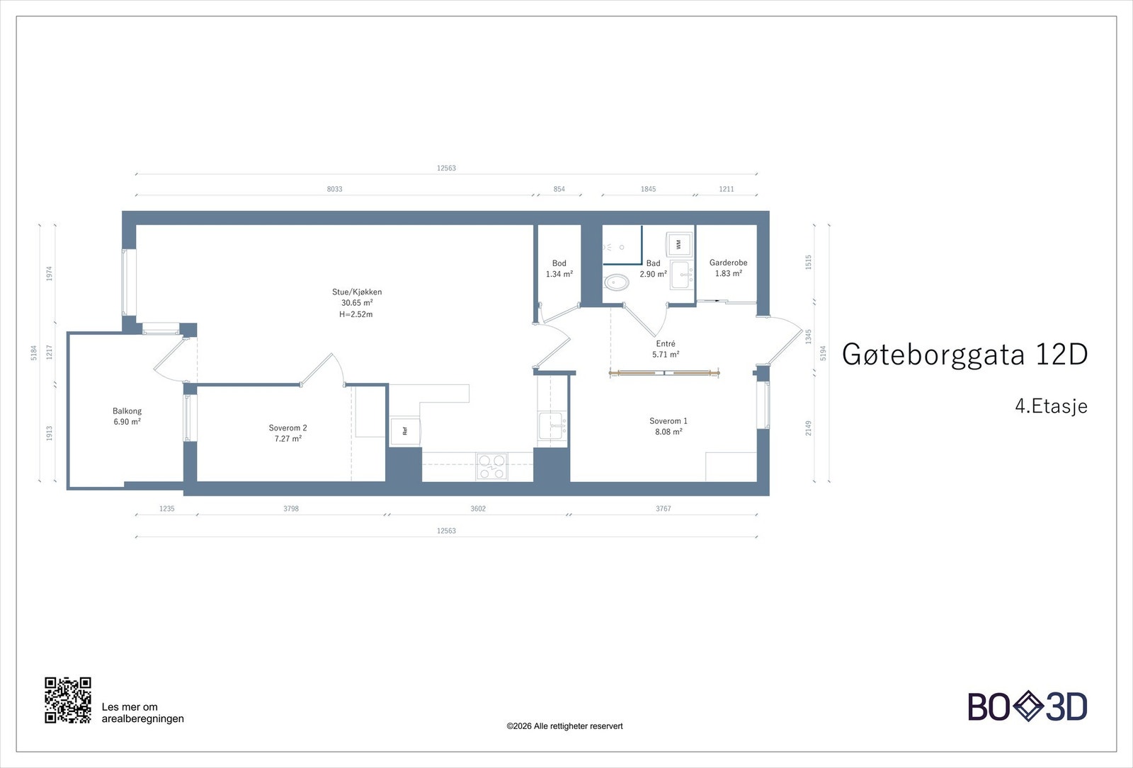 Plantenging 5.etasje. Galleribilde