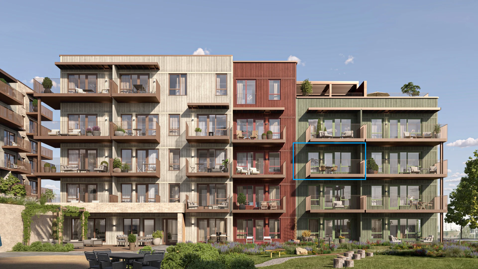 Leilighetens plassering i 3.etasje Galleribilde