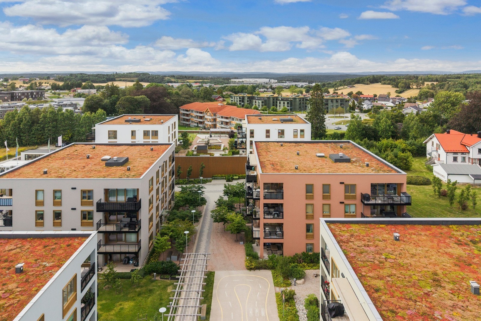 Tamburløkka Sameie har en fin beliggenhet i et rolig område. Galleribilde