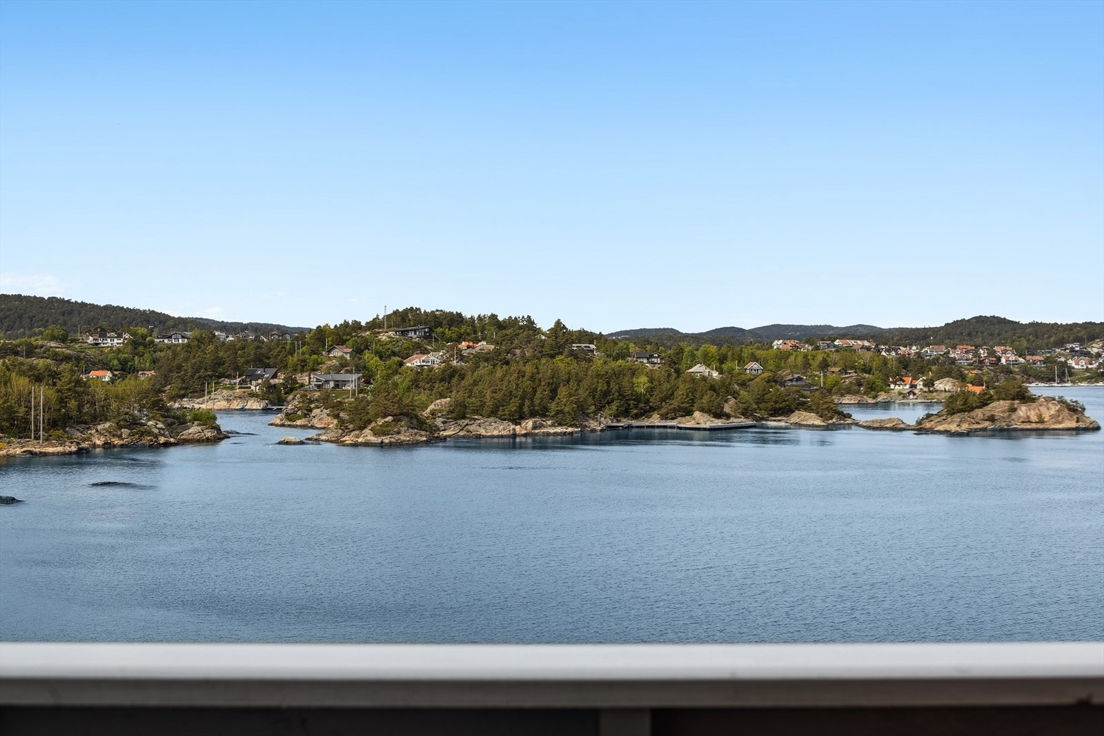 Utsikt fra veranda i 2. etasje Galleribilde