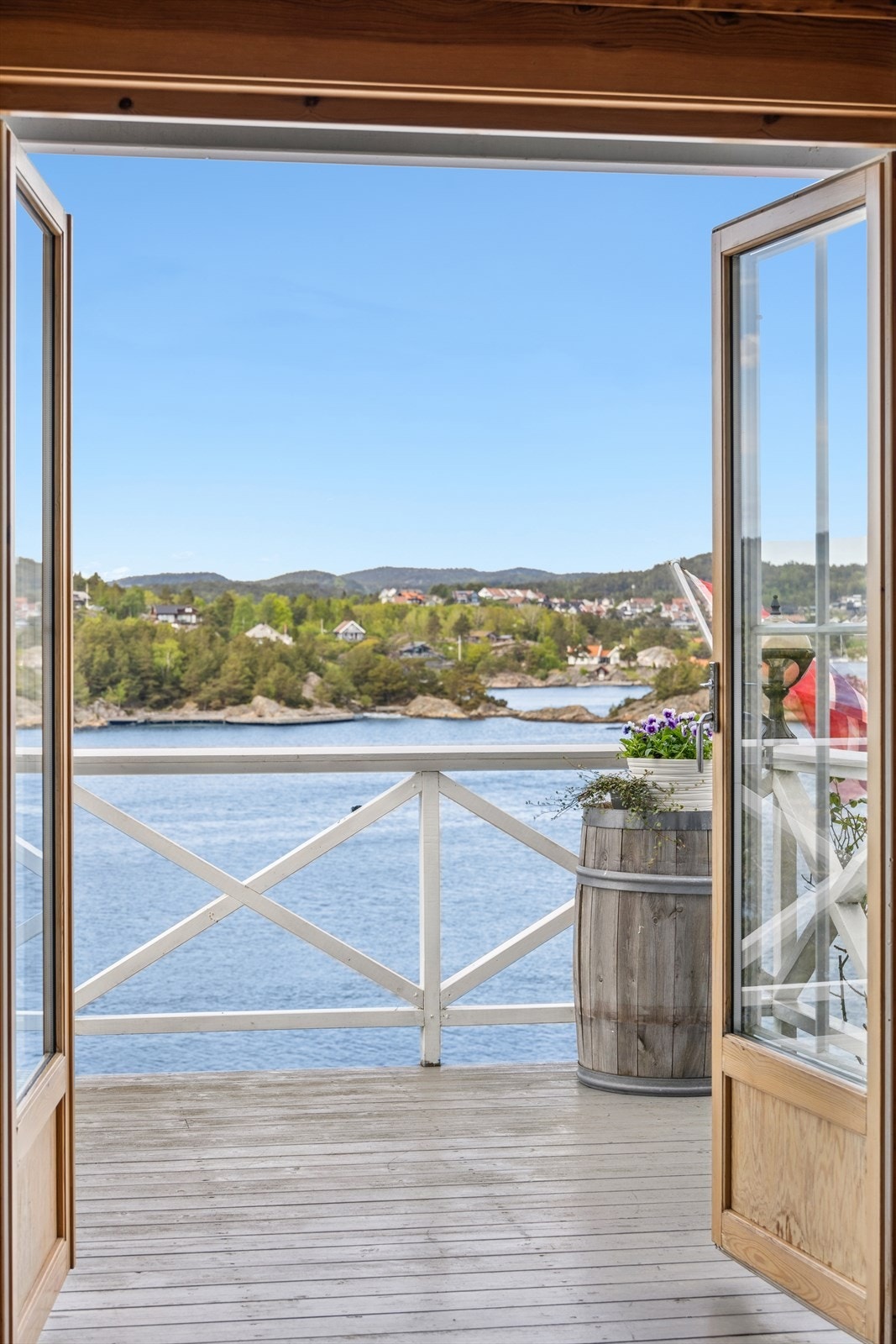 Utsikt fra stuen Galleribilde