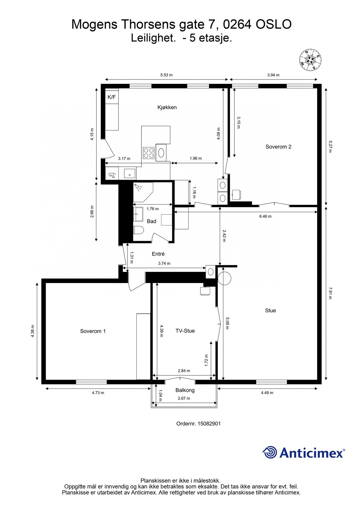 Plantegning. Galleribilde