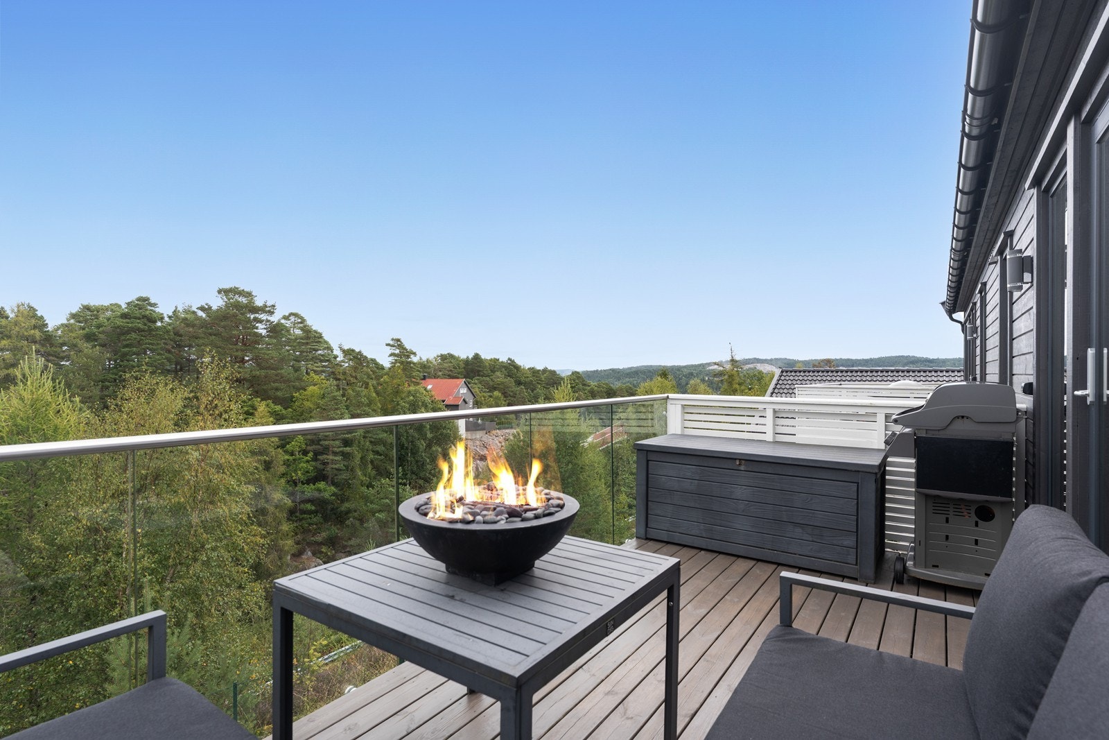God plass til sittegruppe mm. Galleribilde