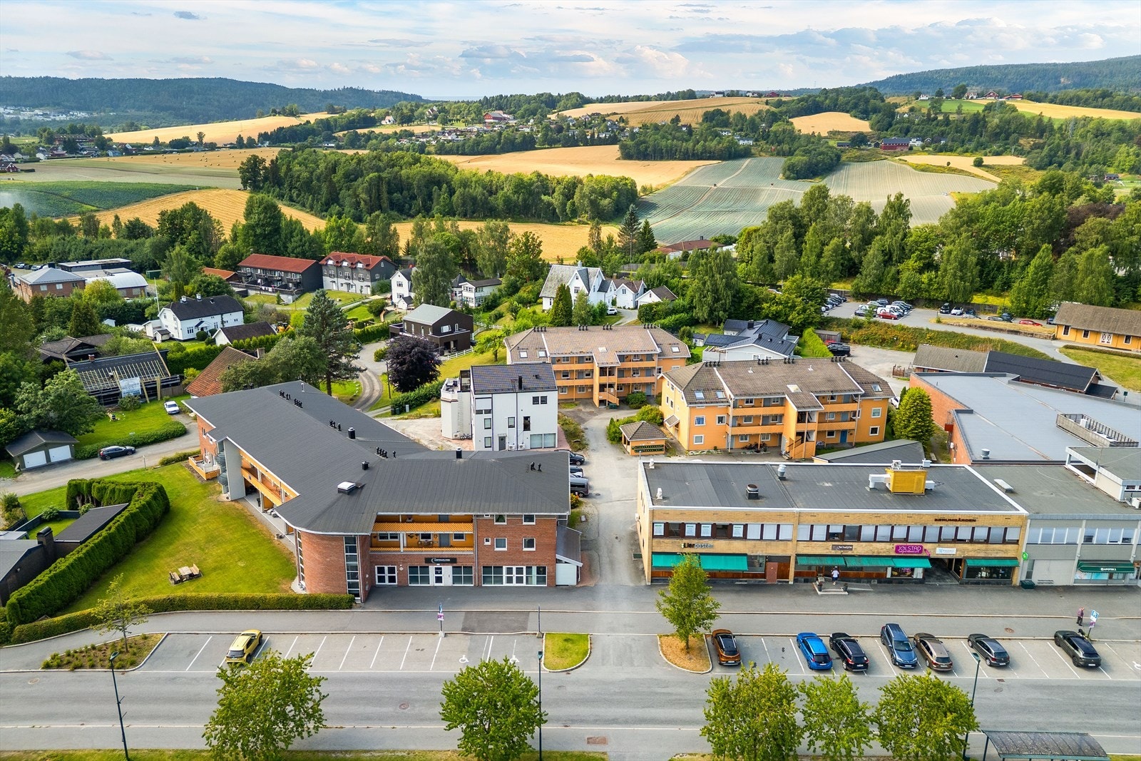 God offentlig kommunikasjon med buss fra Lierbyen bussterminal. Galleribilde