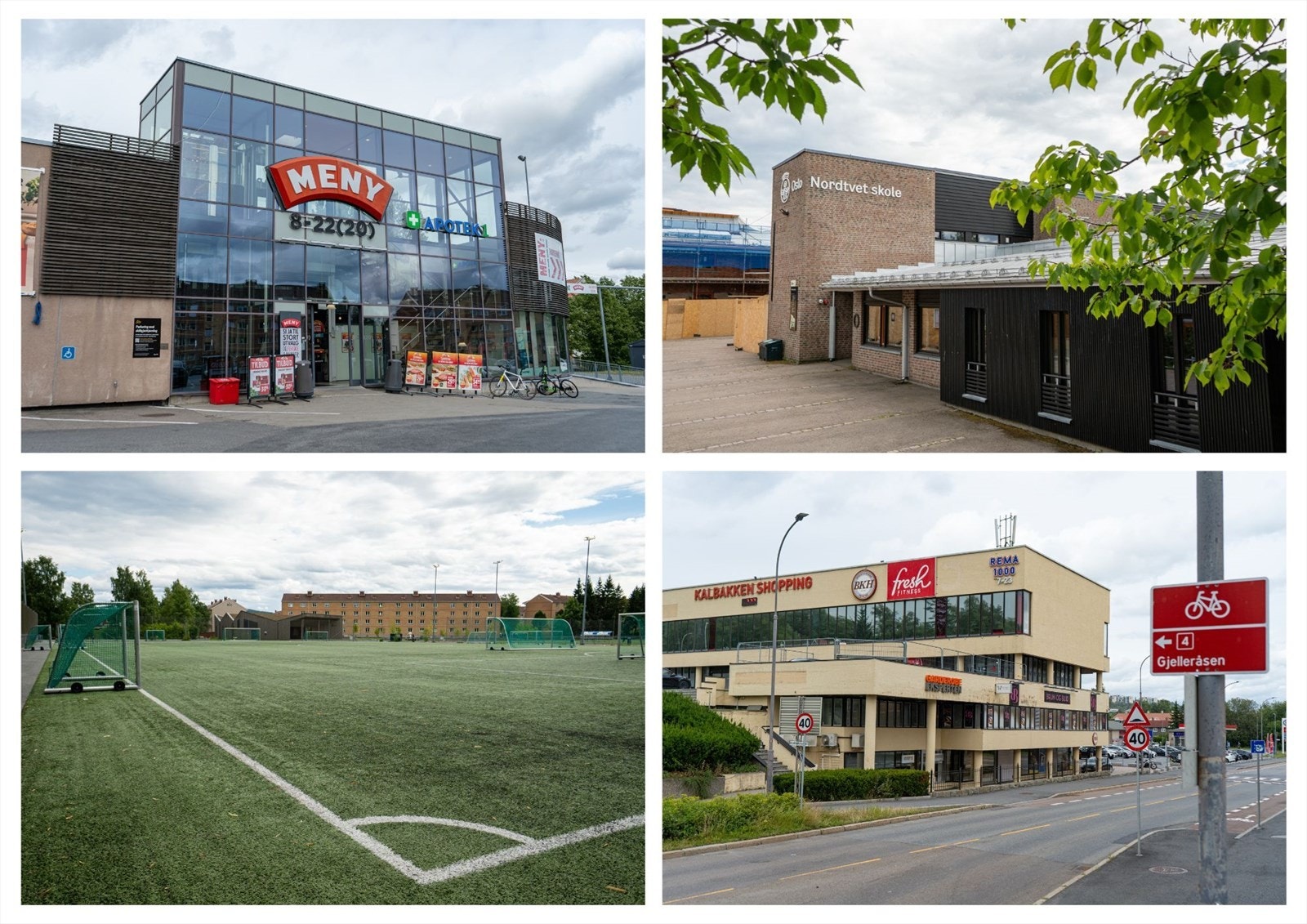 Nærområdet tilbyr et godt utvalg av skoler, butikker og idrettsanlegg. Galleribilde