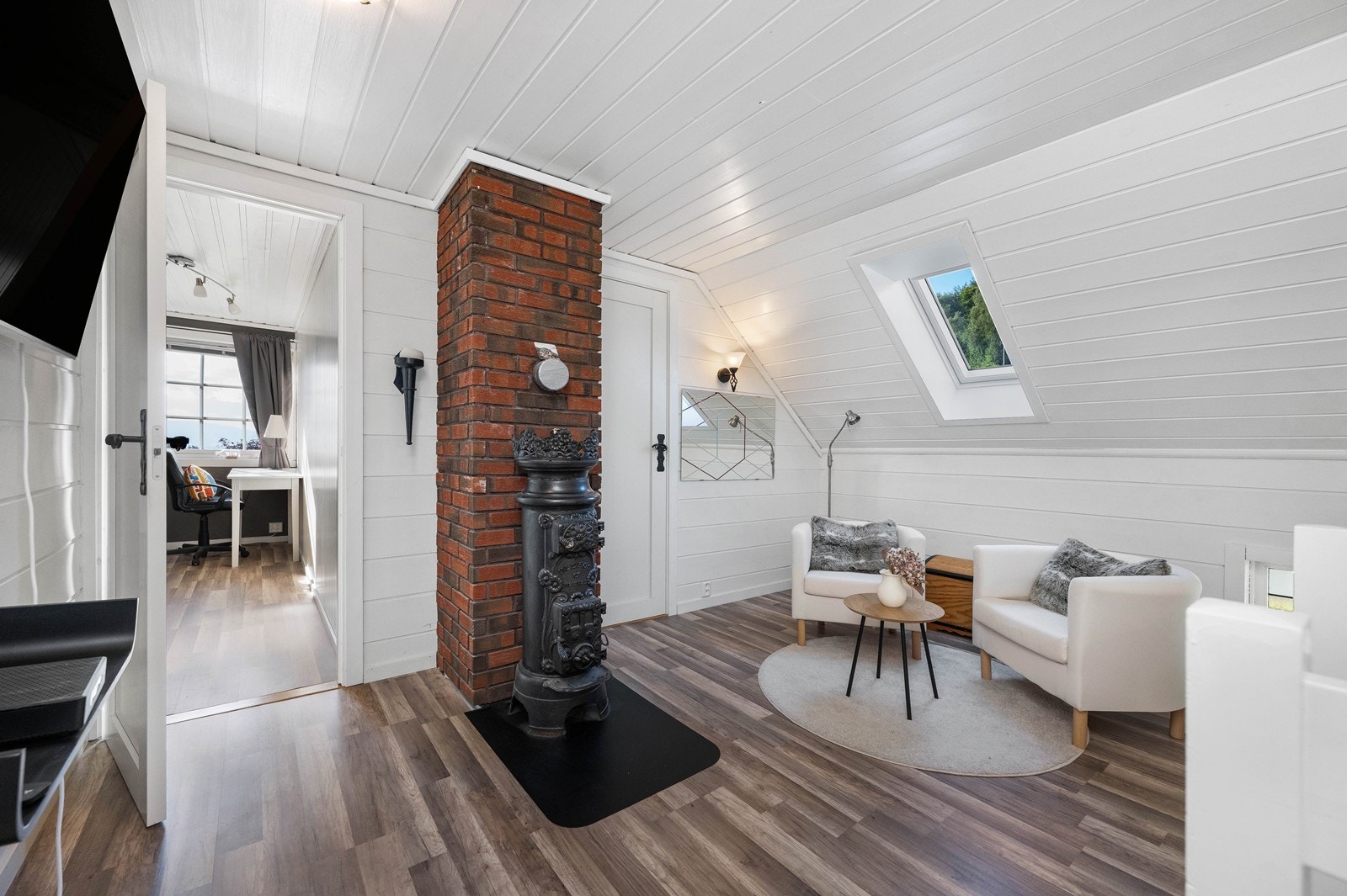 Trivelig loftstue Galleribilde