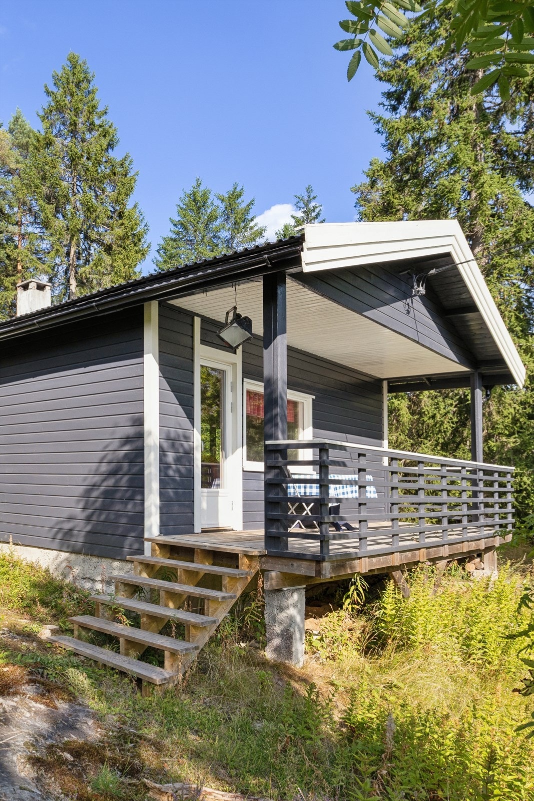 Hytta ble opprinnelig oppført i 1963 og tilbygget på 1990-tallet. Galleribilde