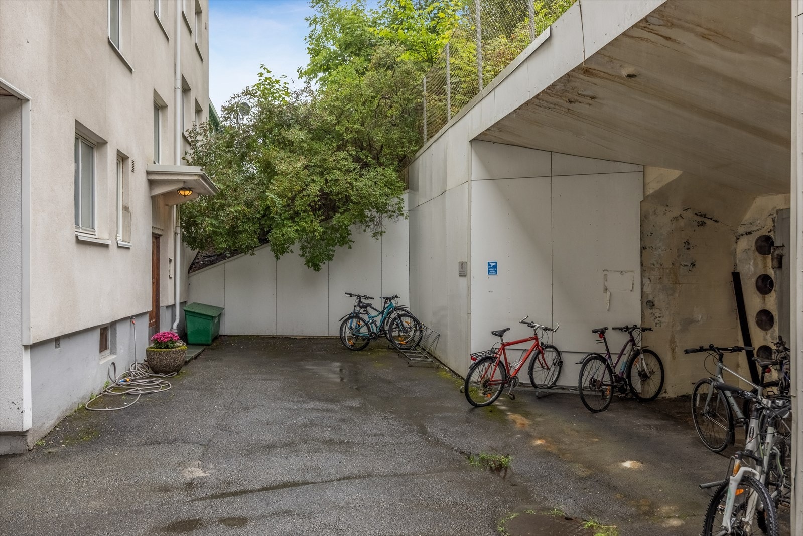 Her får du det beste av to verdener, med en tilbaketrukket atmosfære, samtidig som du har gangavstand til sentrum og byens pulserende liv. Galleribilde
