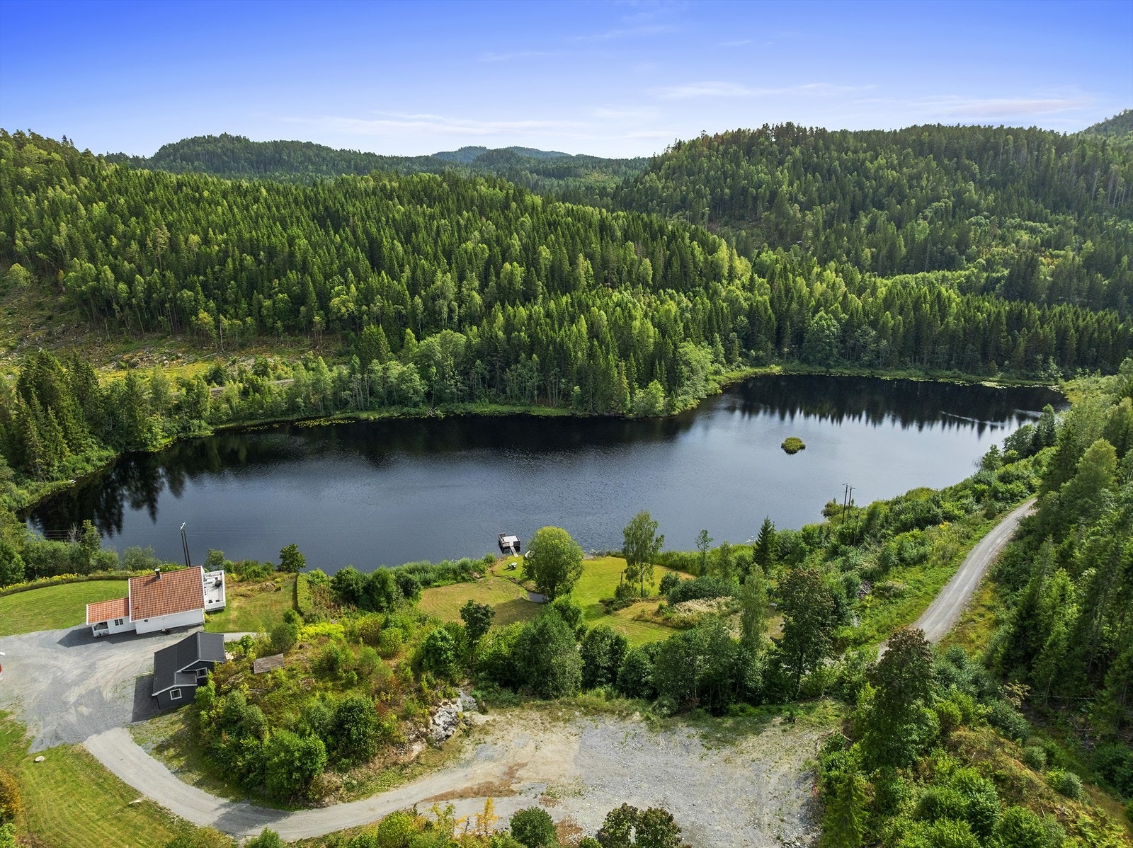 Dronefoto Galleribilde