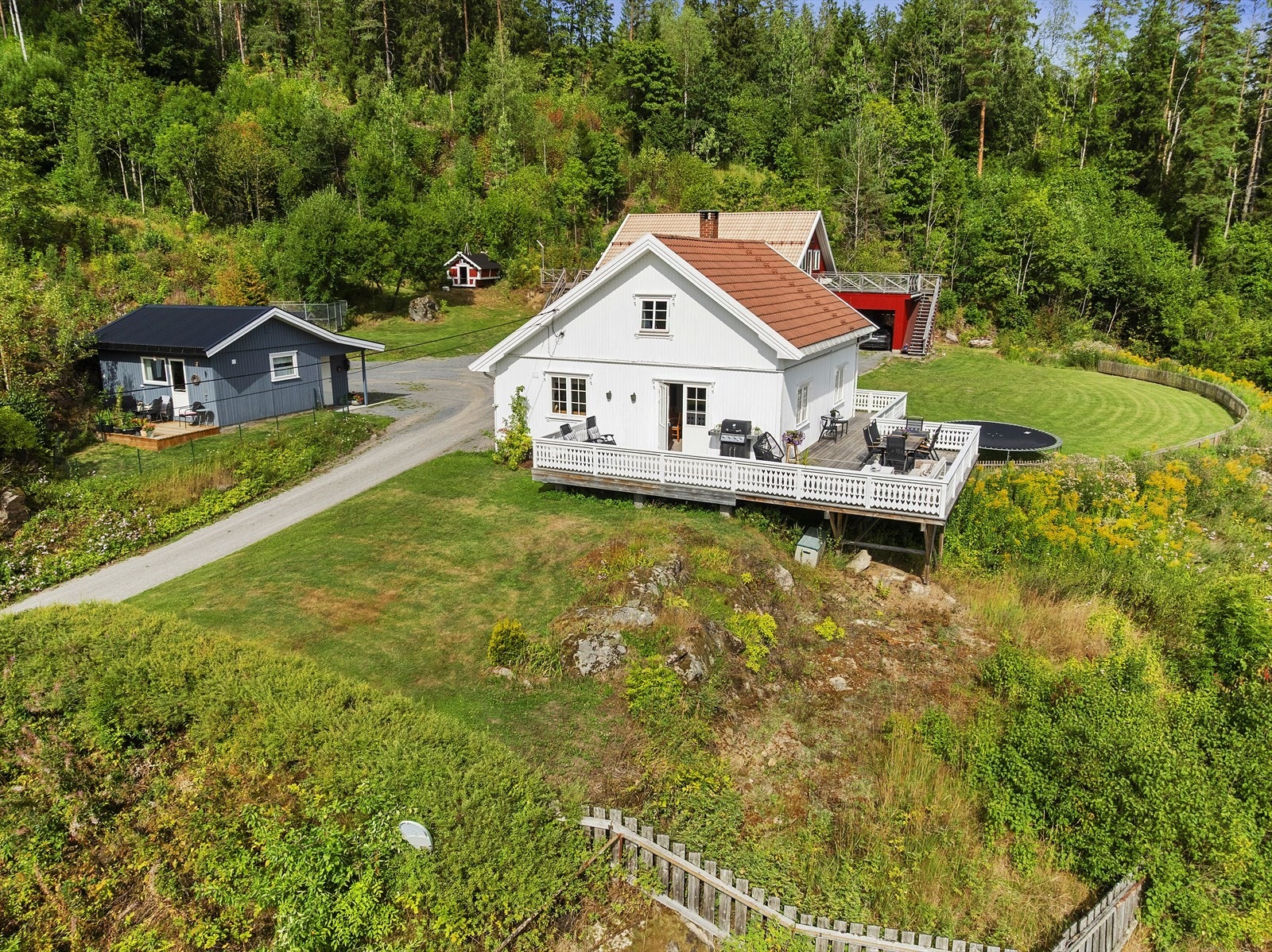 Dronefoto Galleribilde