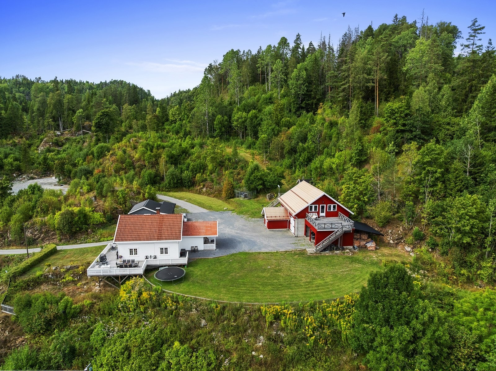 Dronefoto Galleribilde