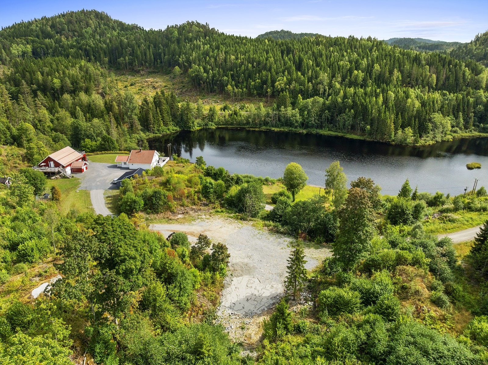 Dronefoto Galleribilde