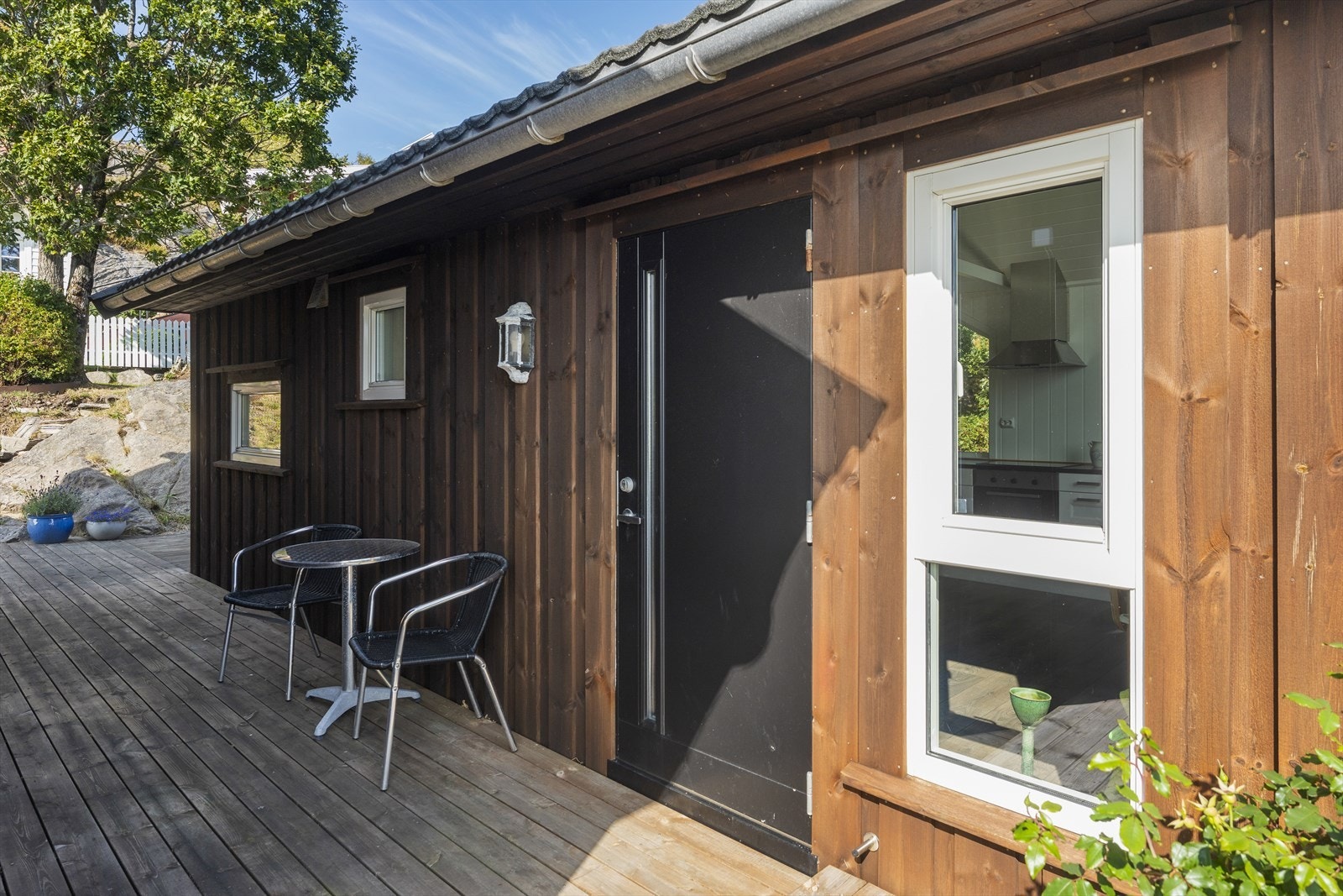 Inngangspartiet til annekset. Galleribilde