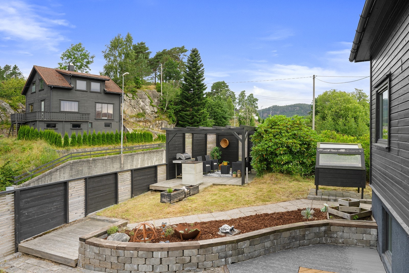 Ryddige og veletablerte uteområder. Galleribilde