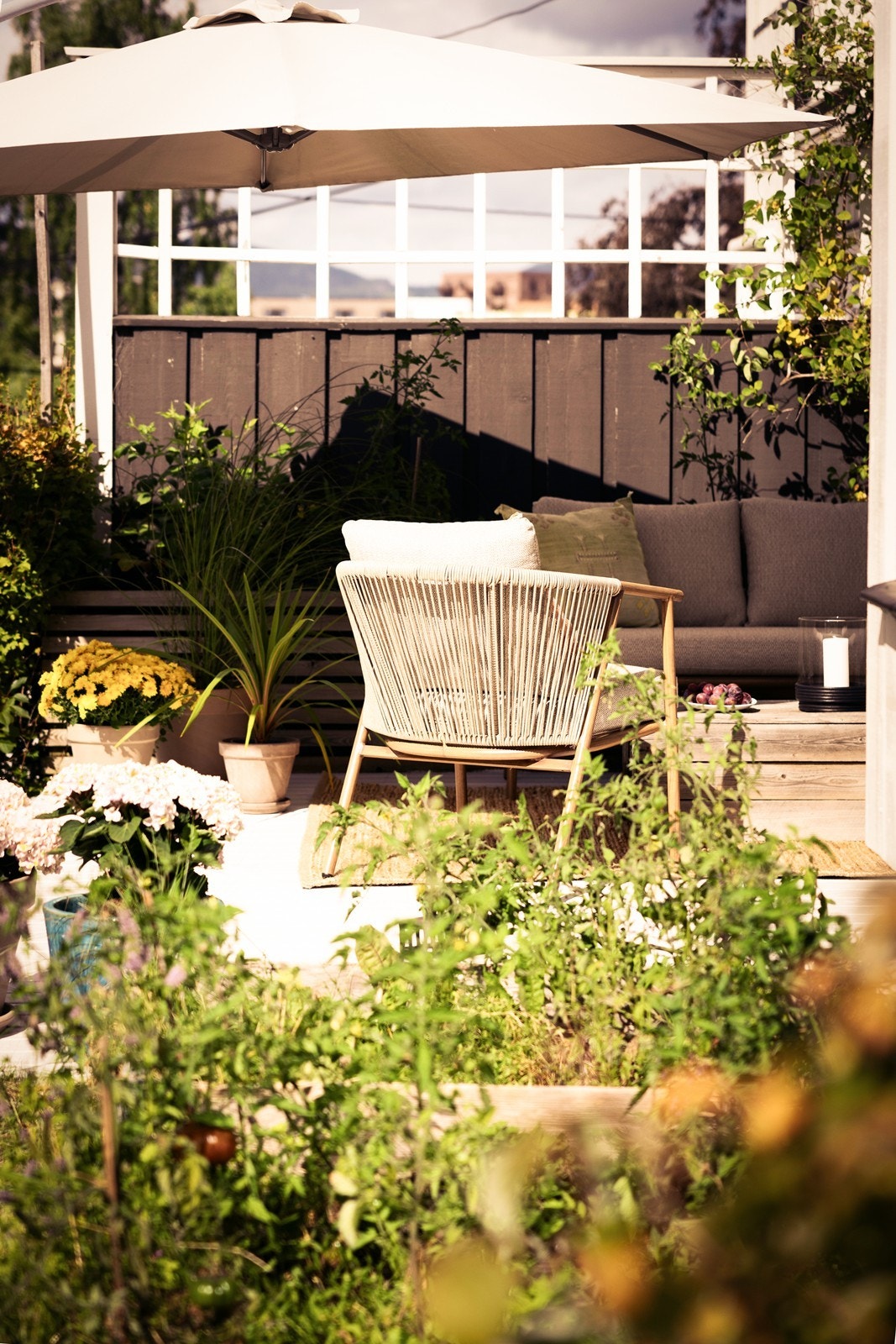 En perfekt plass for å nyte lange sommerkvelder. Galleribilde