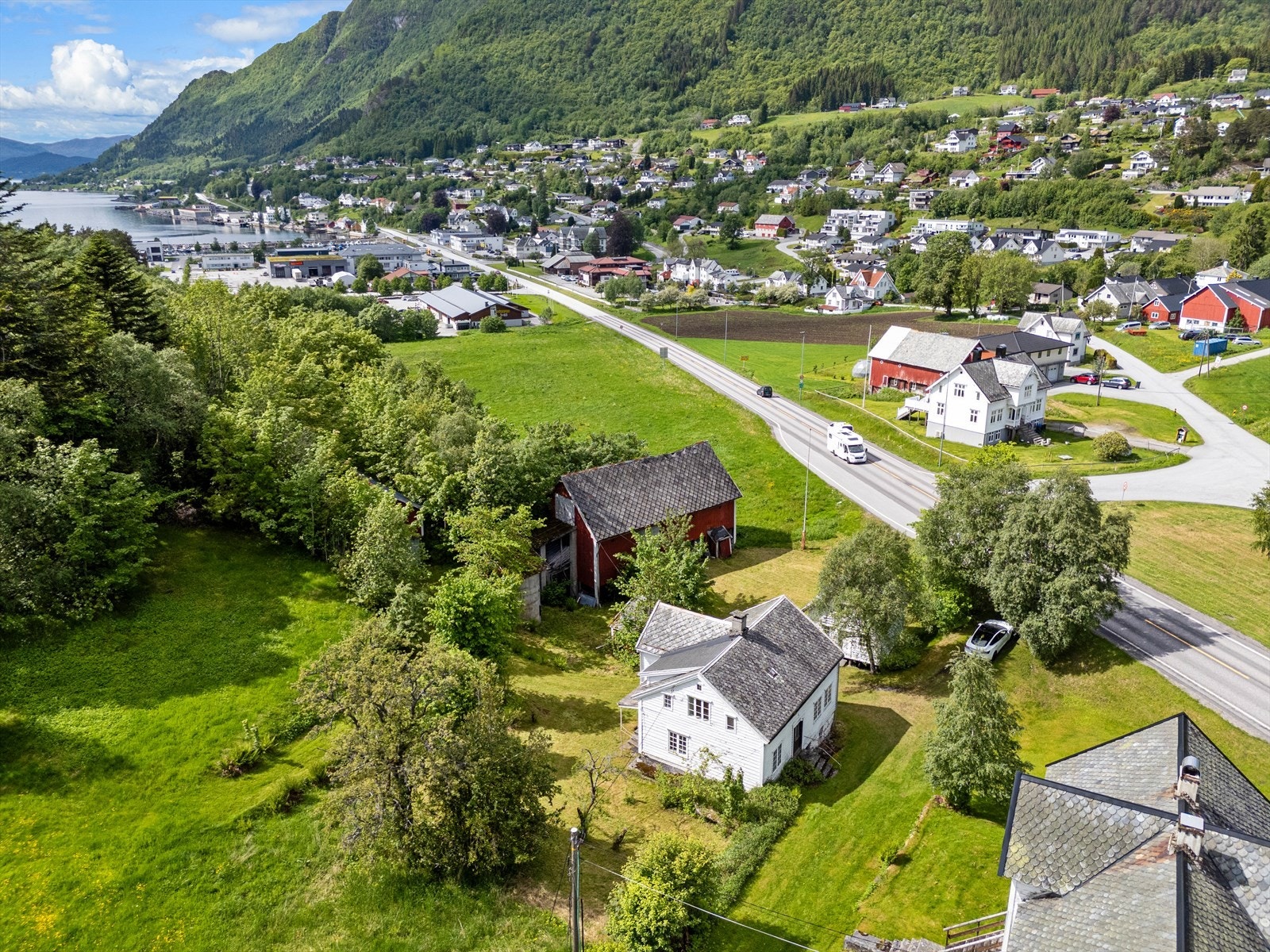 Dronebilde Galleribilde