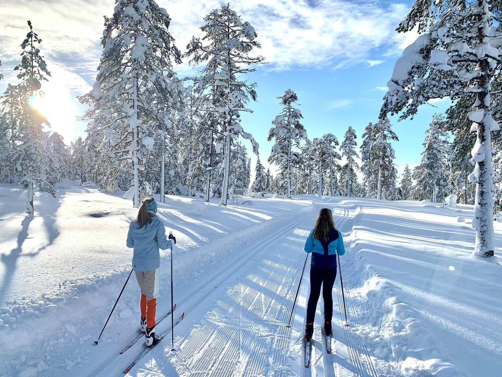 Flere hundre kilometer med langrennsløyper Galleribilde
