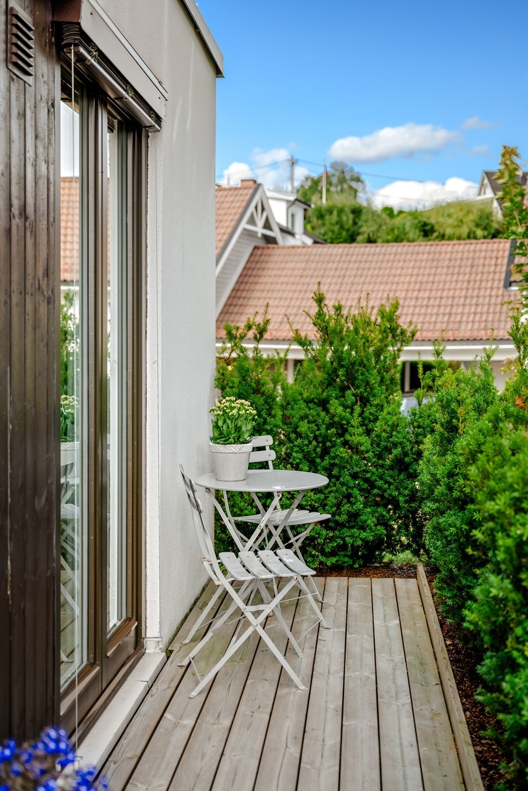 Liten platting utenfor soverommet. Galleribilde