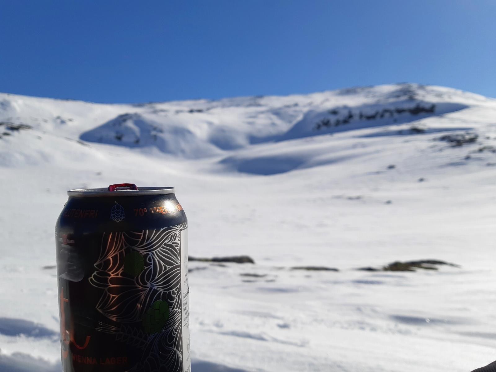 Fin utsikt over fjellheimen...... Galleribilde
