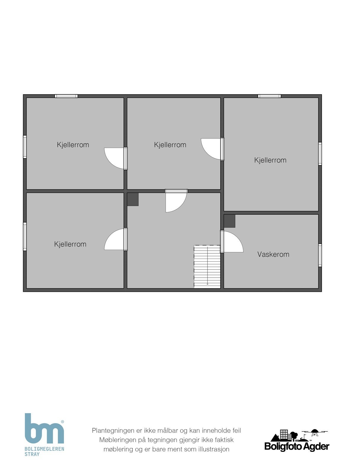 Planskisse - kjeller Galleribilde