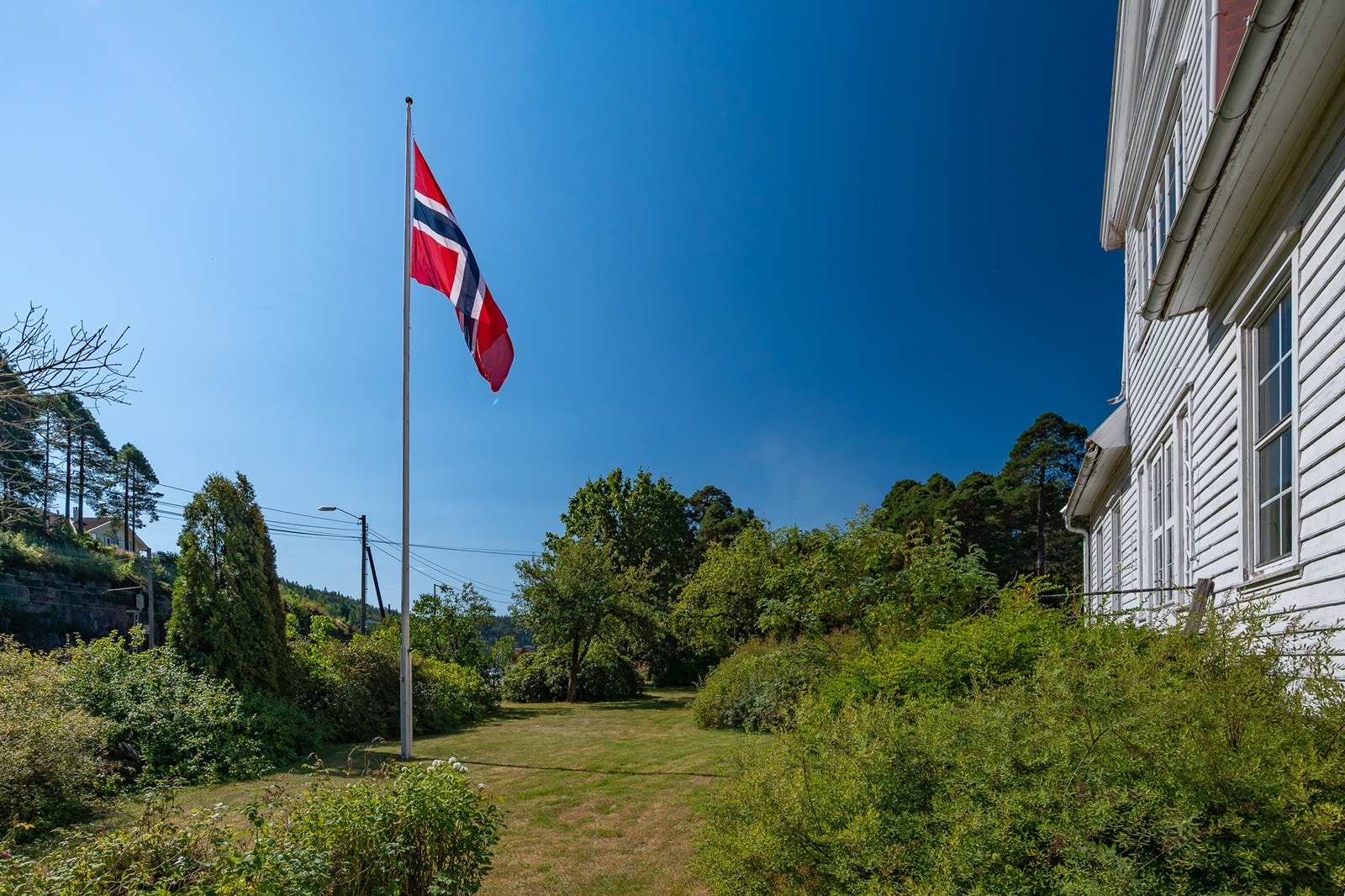 Sydøst-vendt solrik hage Galleribilde
