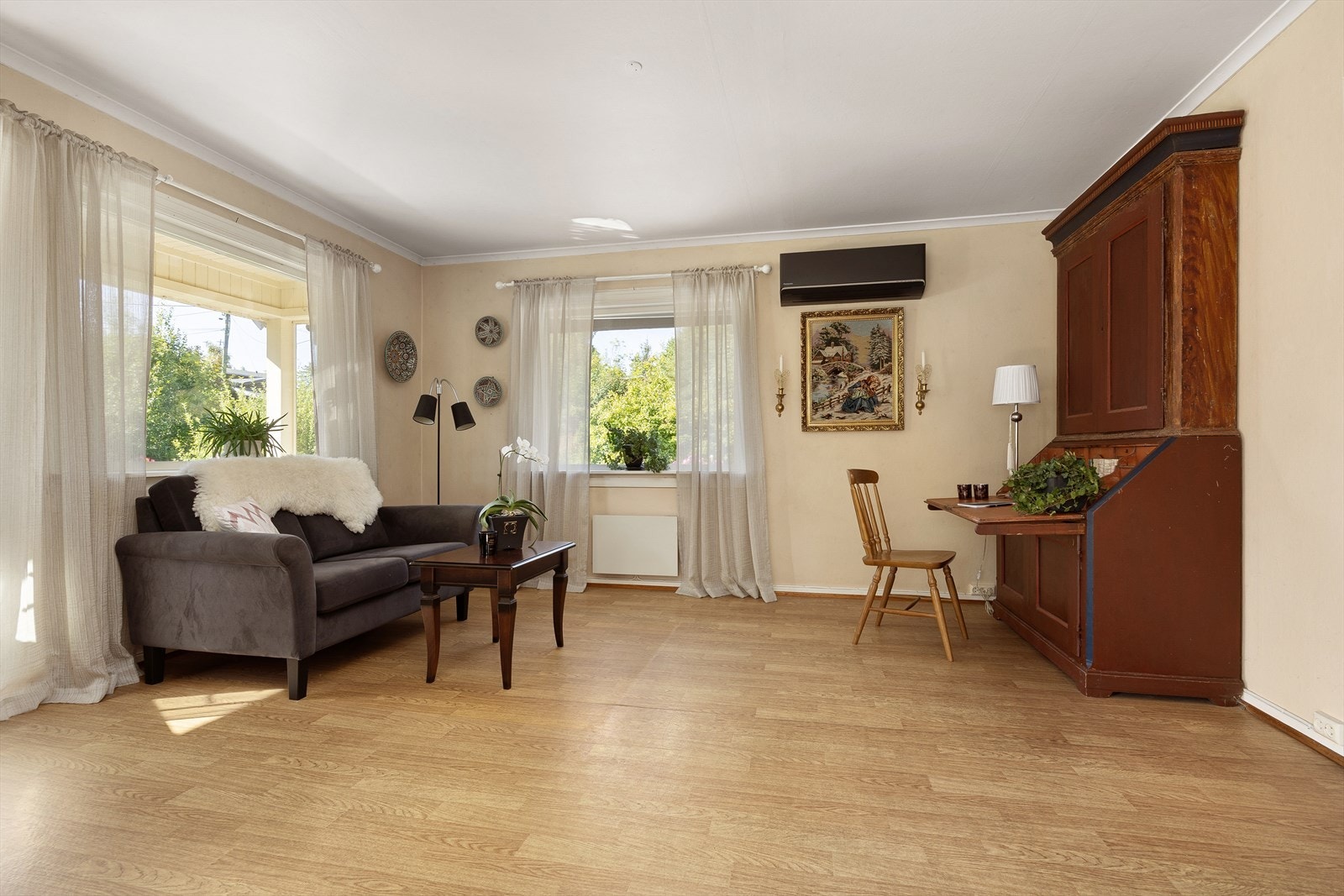 Montert varmepumpe i 2024. Galleribilde