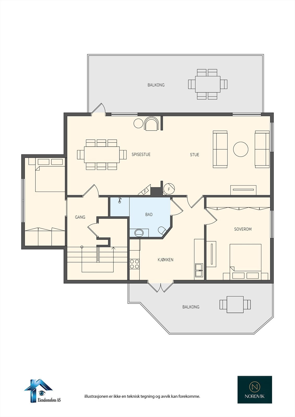 Planskisse 2. Etasje Galleribilde