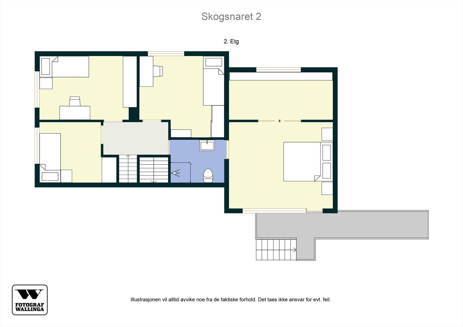 Planskisse 2. Etasje Galleribilde
