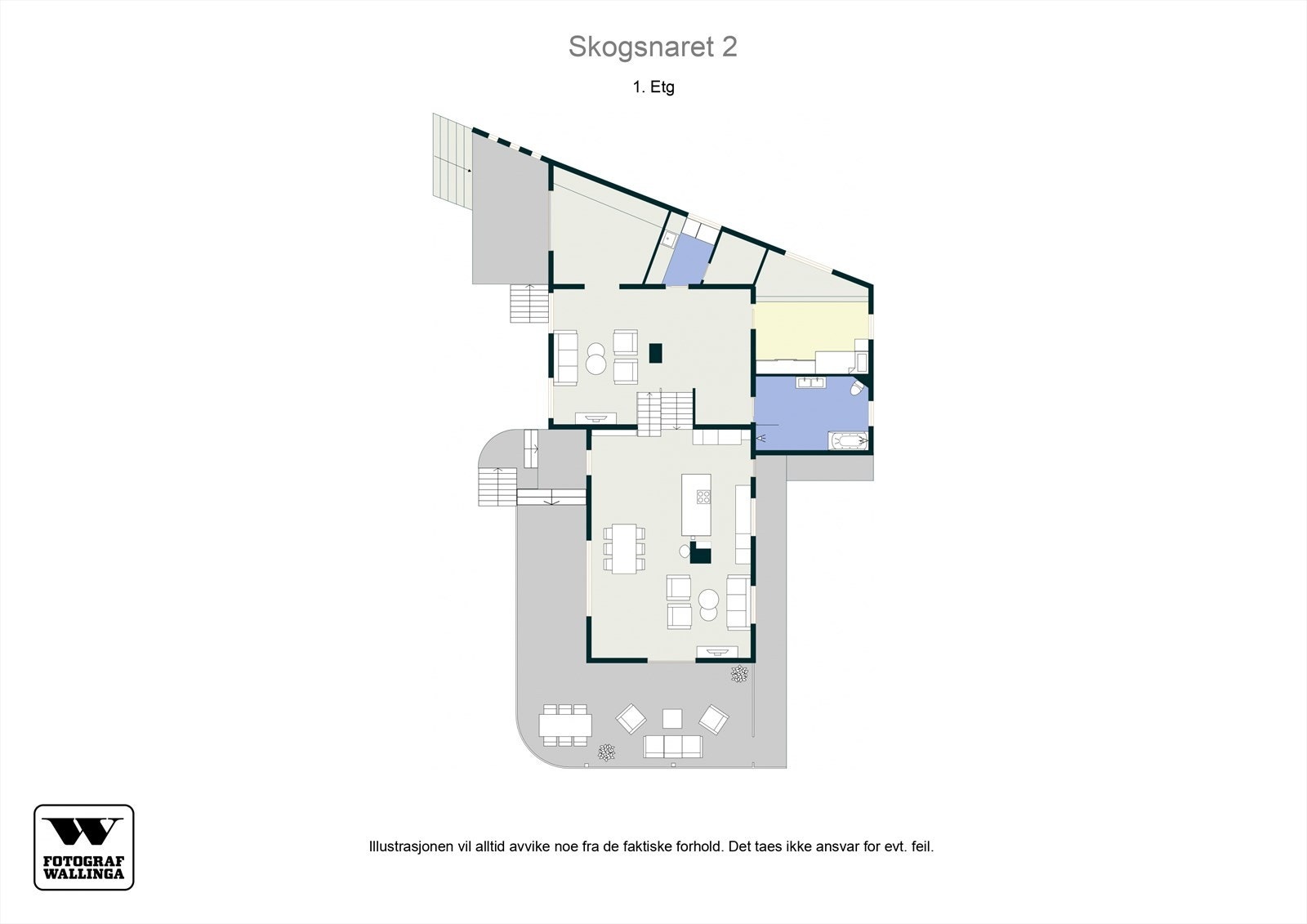 Planskisse 1. Etasje Galleribilde