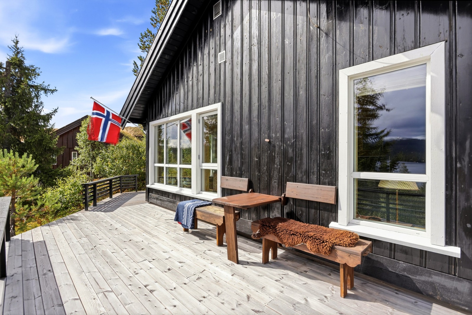 Solrik, sørvendt terrasse Galleribilde