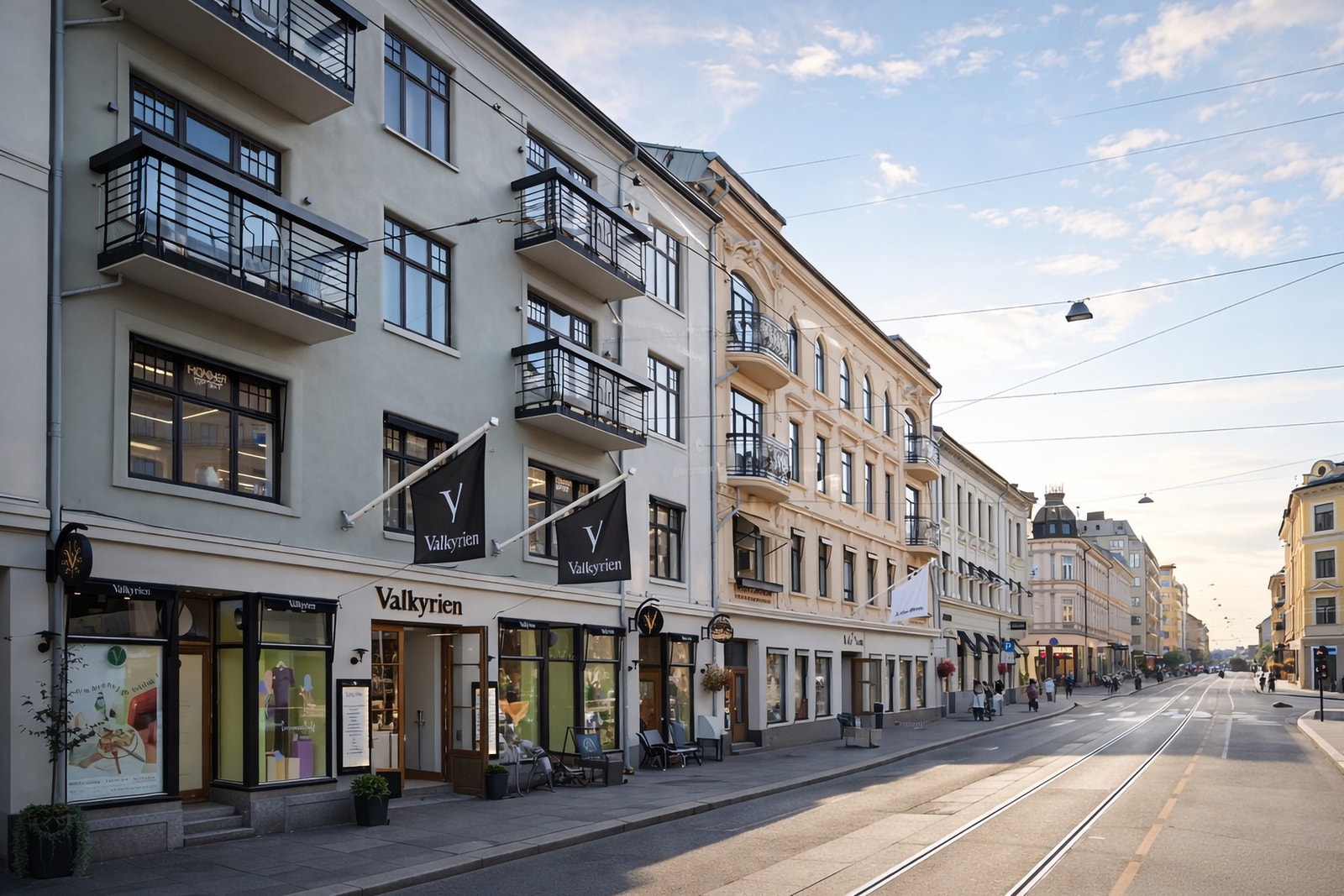 Her bor du midt i byens mest populære handlegate Bogstadveien, med butikker, kaféer, restauranter og kollektivtilbud rett utenfor døren. Galleribilde